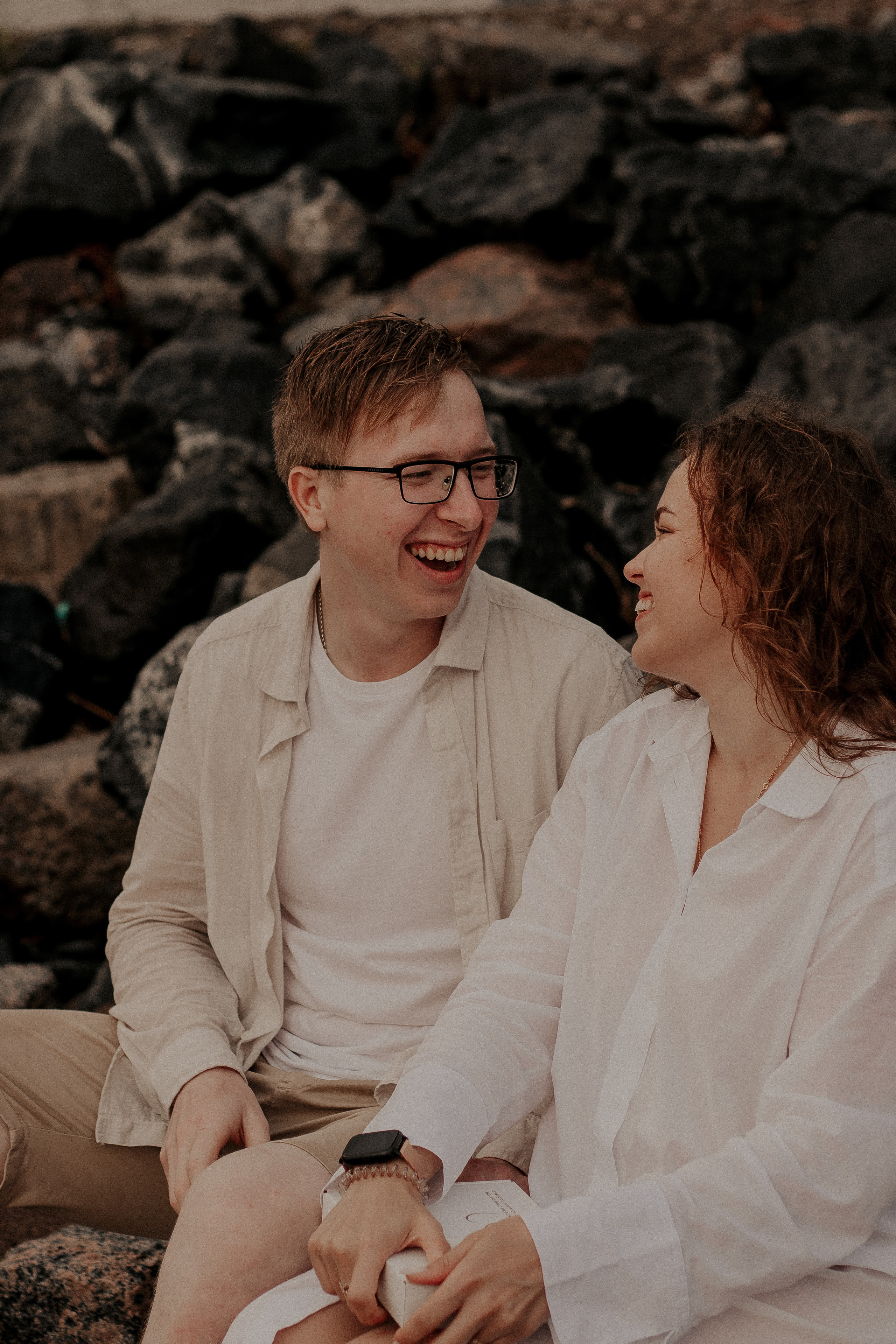 Пара на заливе. Фотограф в Санкт-Петербурге Лиза Семченкова