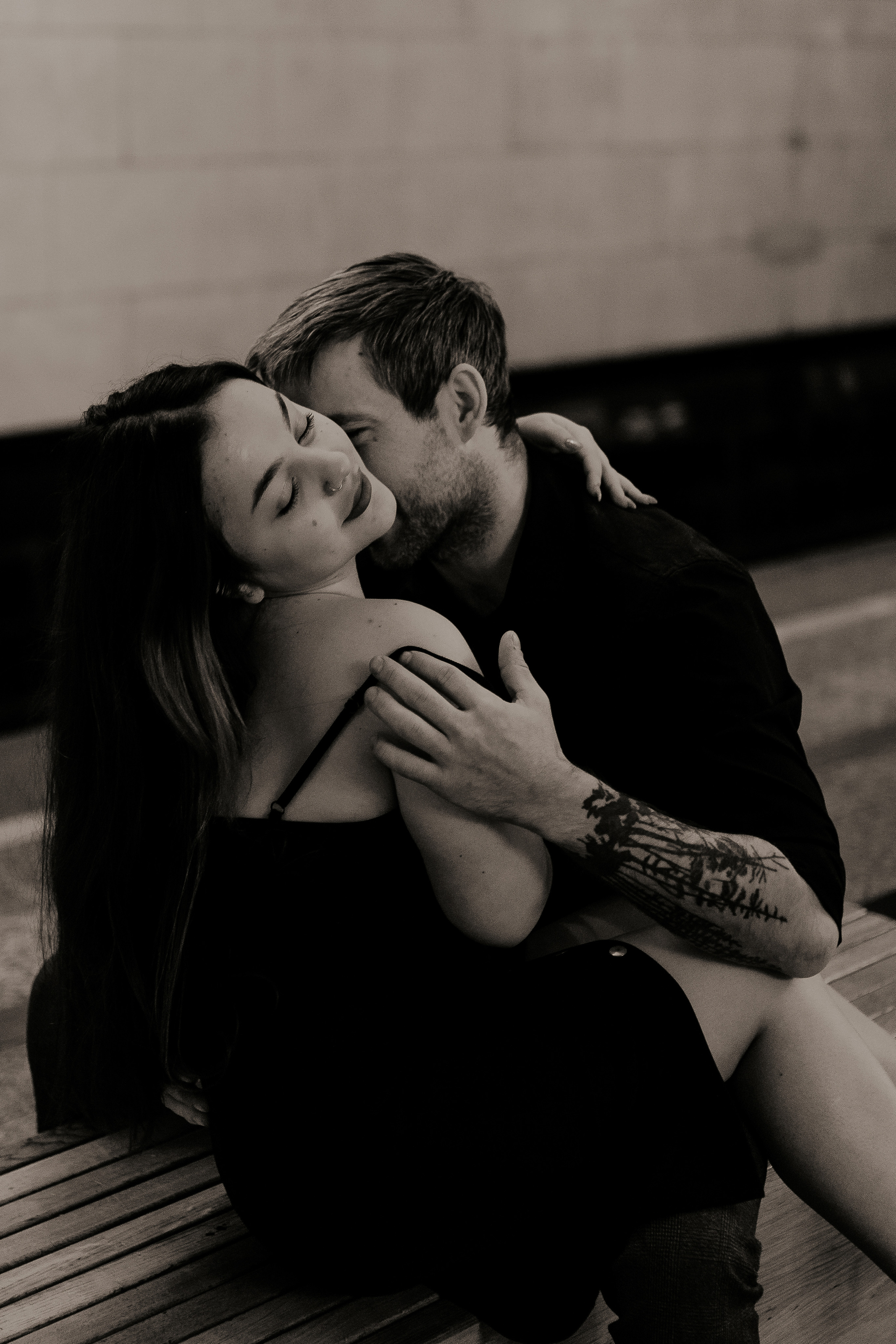 Lovestory в метро Петербурга. Фотограф в Санкт-Петербурге Лиза Семченкова