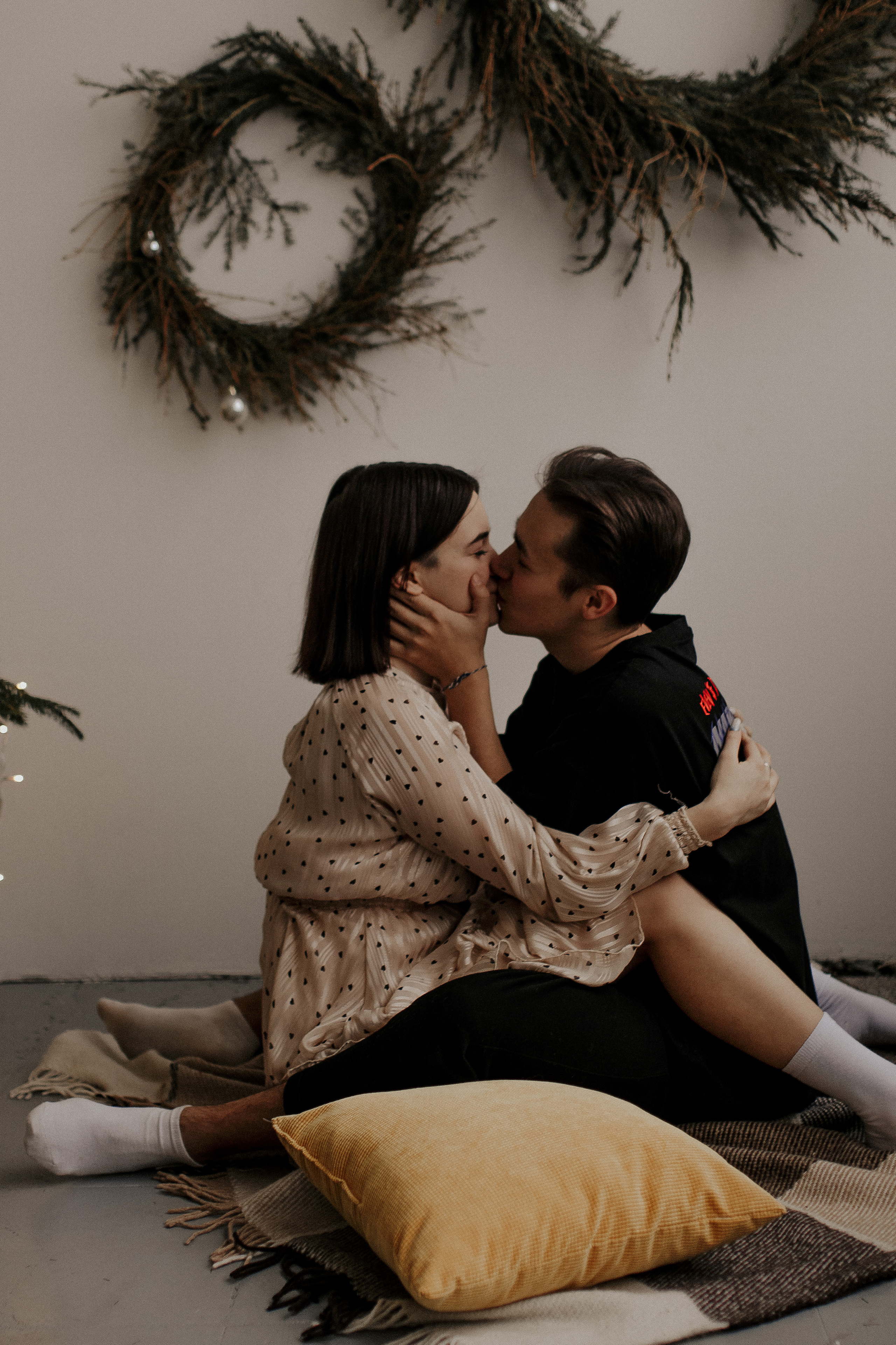 Новогодняя лавстори. Фотограф в Санкт-Петербурге Лиза Семченкова