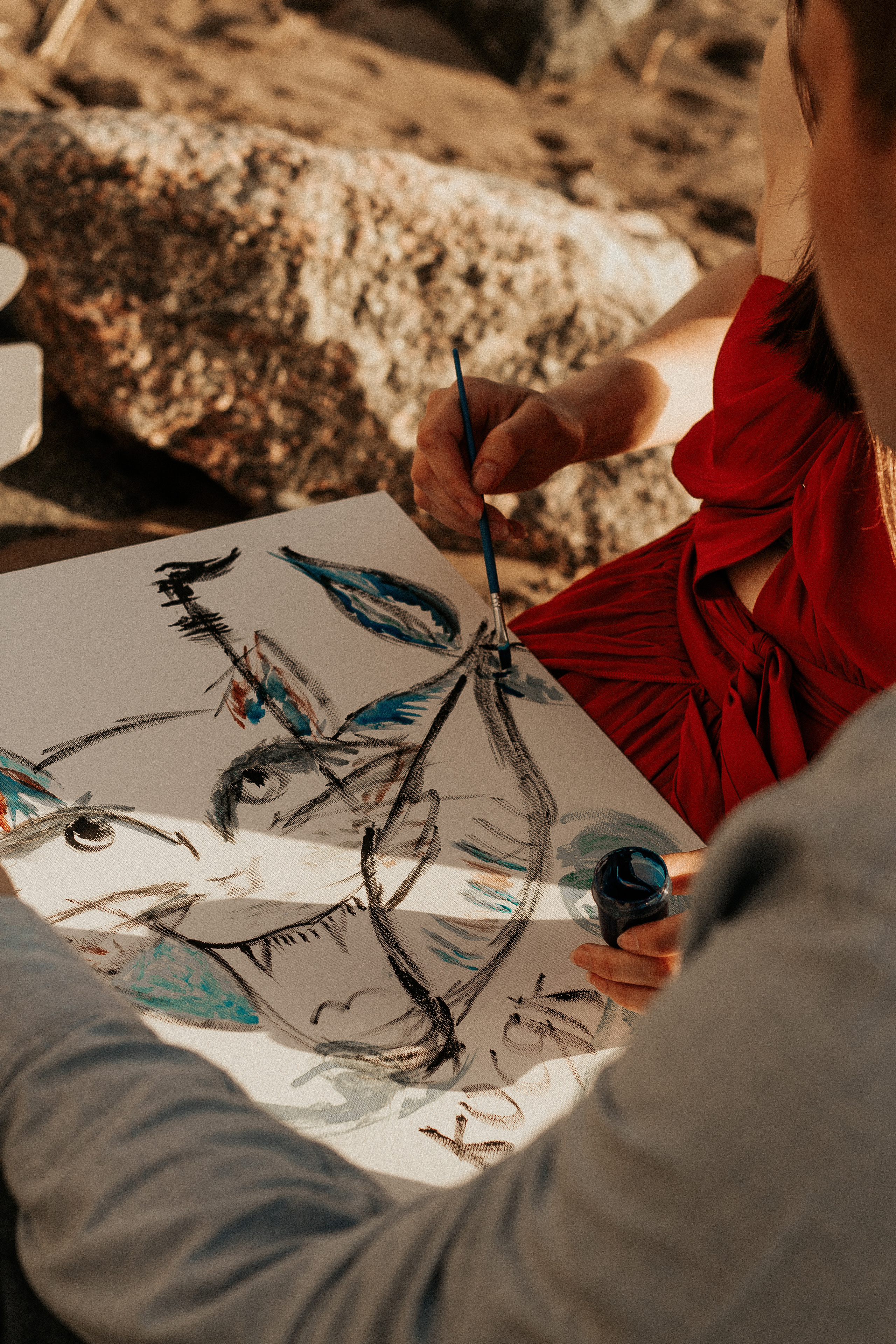 Лавстори на заливе в Петербурге. Фотограф в Санкт-Петербурге Лиза Семченкова