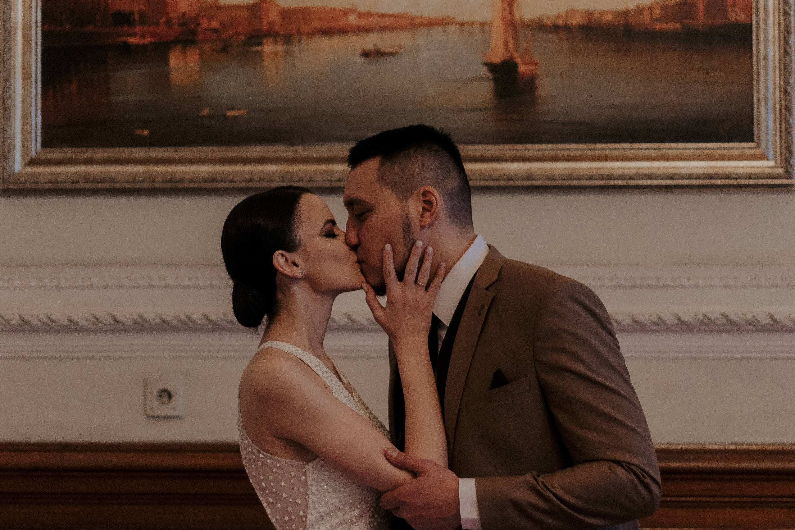 Нежная свадебная история в первом дворце Петербурга. Фотограф в Санкт-Петербурге Лиза Семченкова