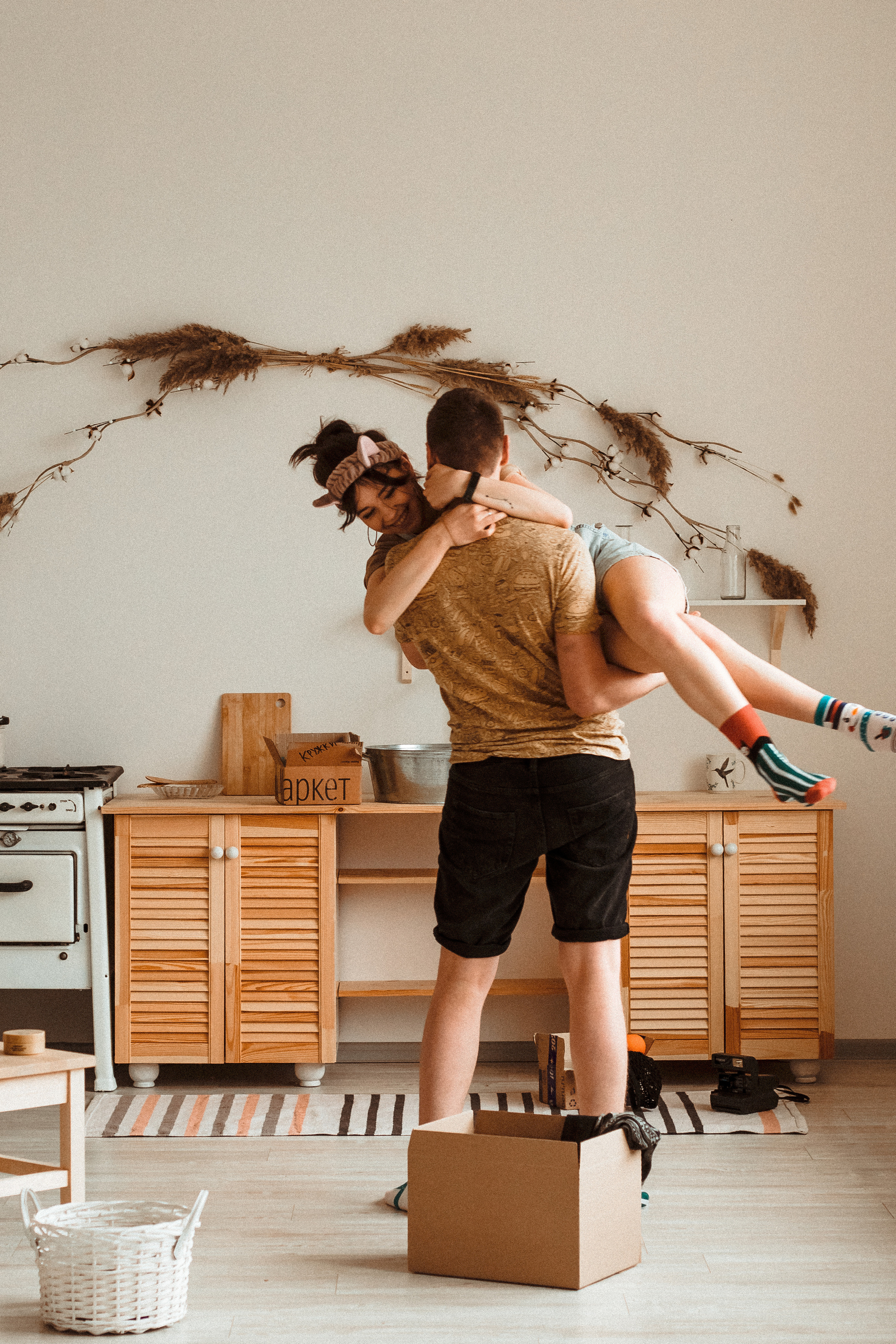 Лавстори во время переезда. Фотограф в Санкт-Петербурге Лиза Семченкова
