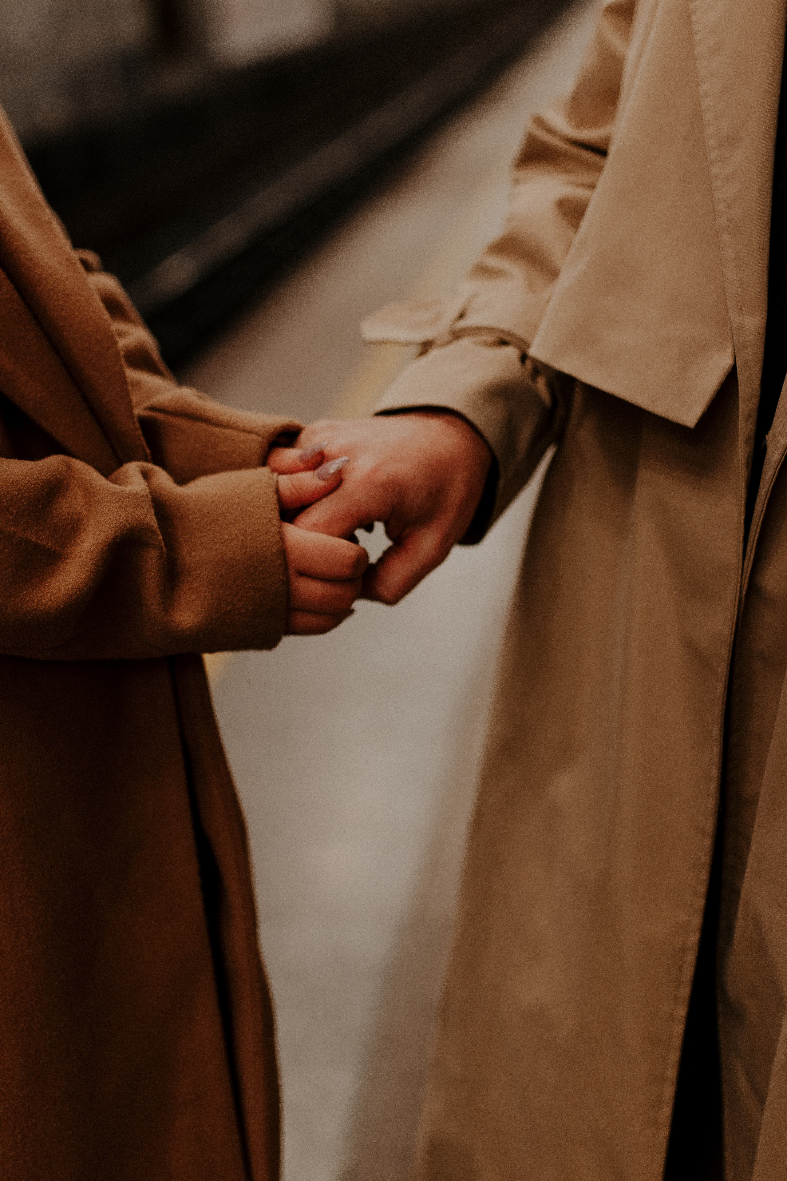 Lovestory в метро Петербурга. Фотограф в Санкт-Петербурге Лиза Семченкова