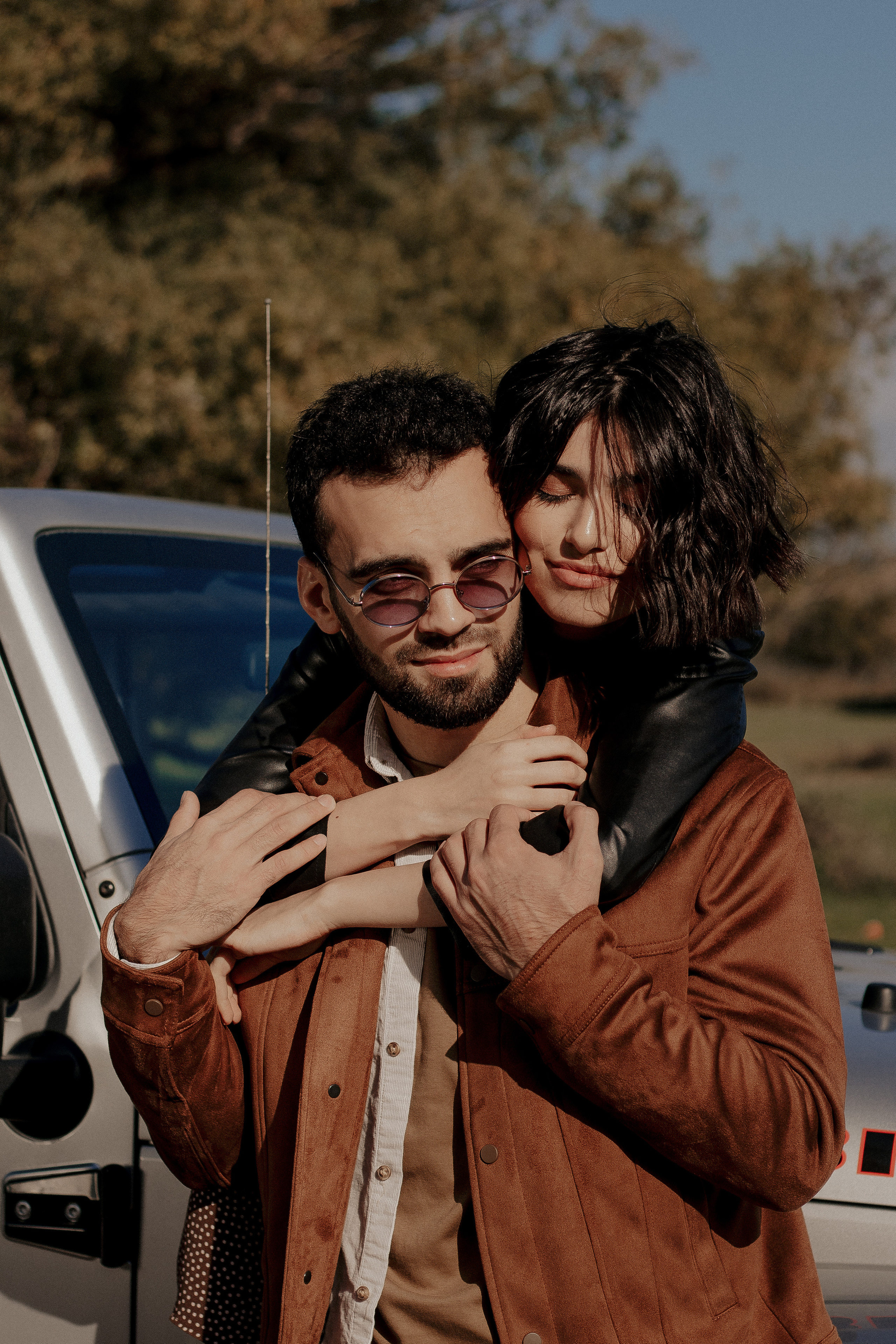 Лавстори с джипом на сафари. Фотограф в Санкт-Петербурге Лиза Семченкова