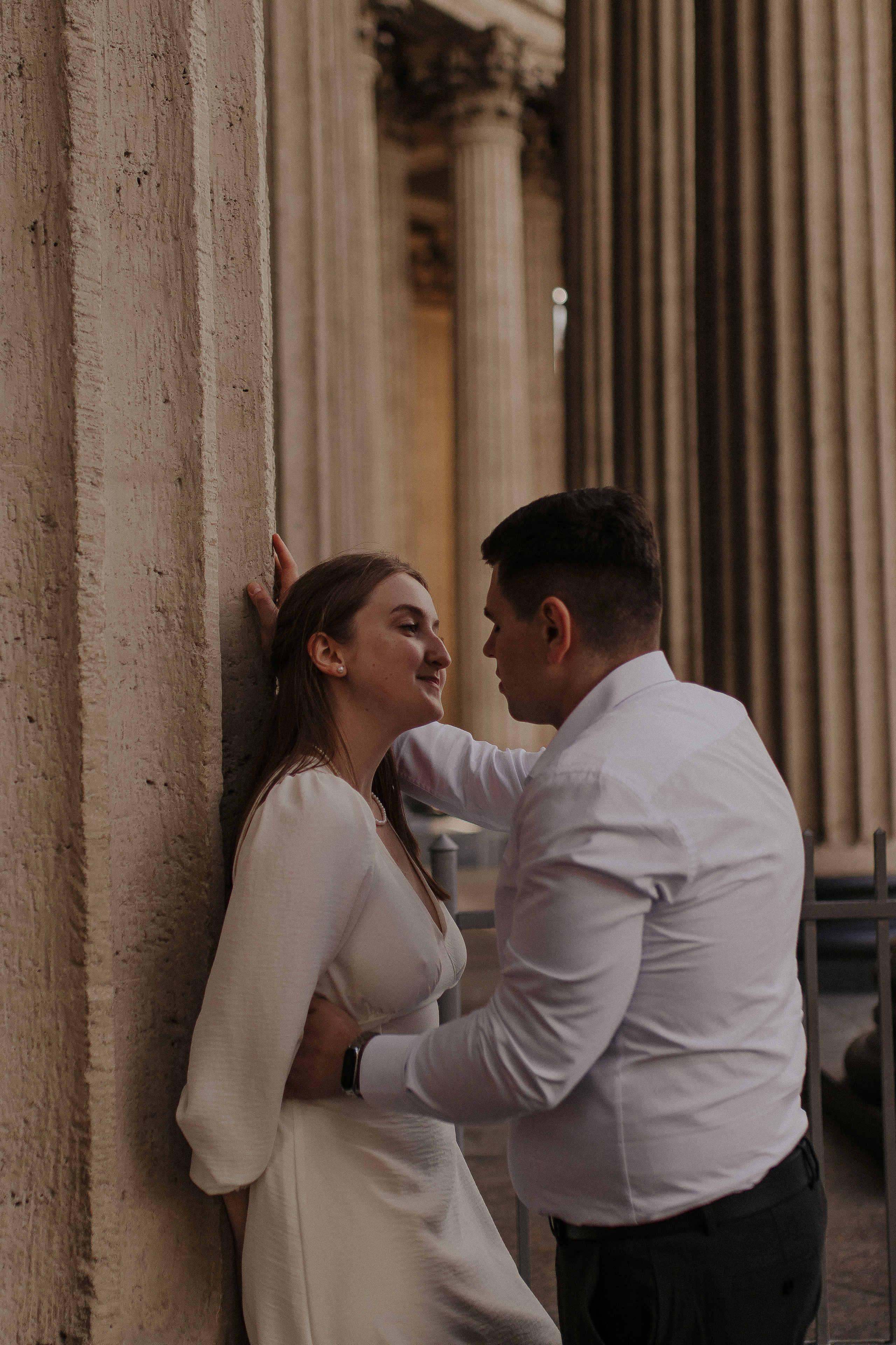 Свадебная история в центре Петербурга. Фотограф в Санкт-Петербурге Лиза Семченкова