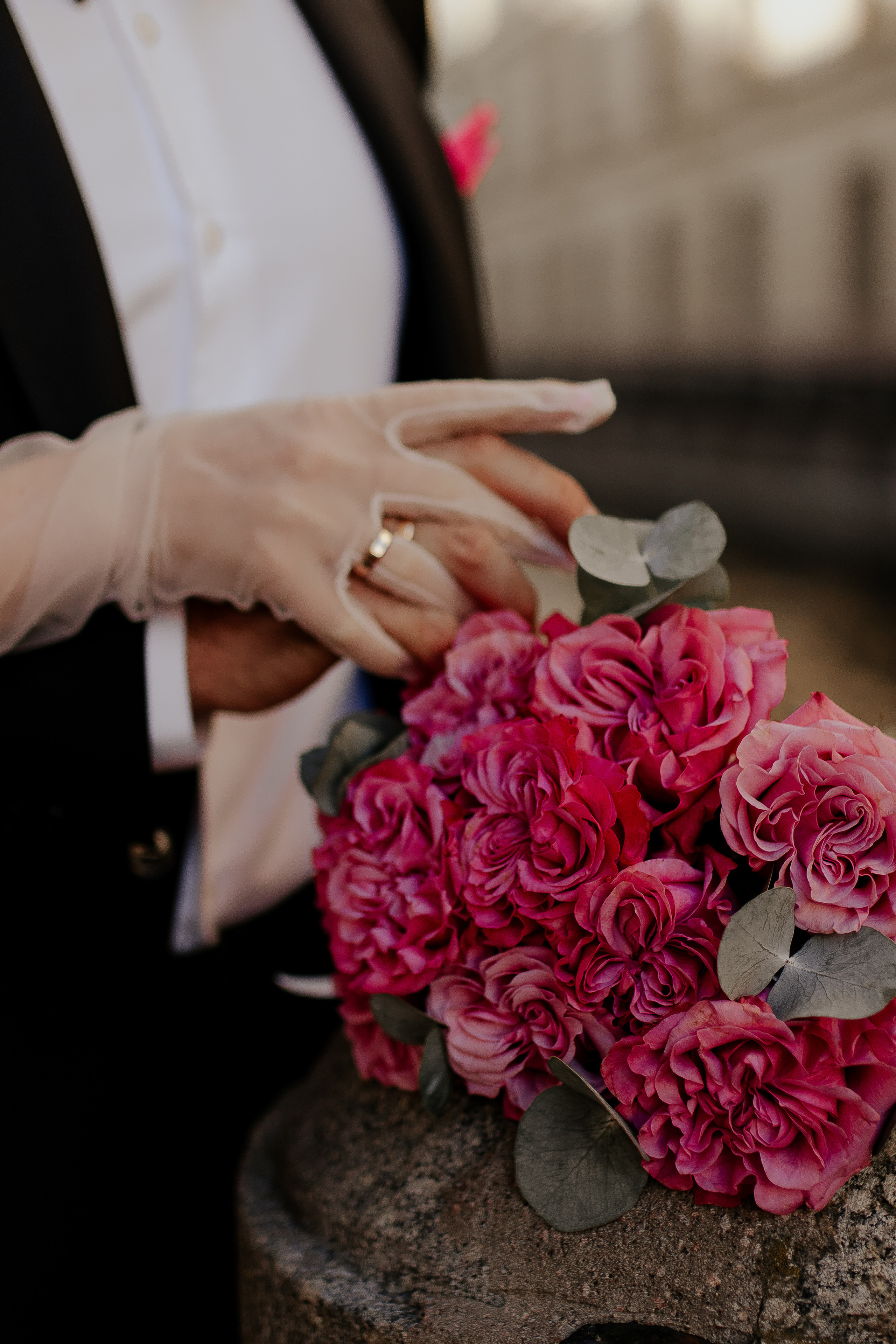 Стильная свадебная съемка с акцентом на розовое. Фотограф в Санкт-Петербурге Лиза Семченкова