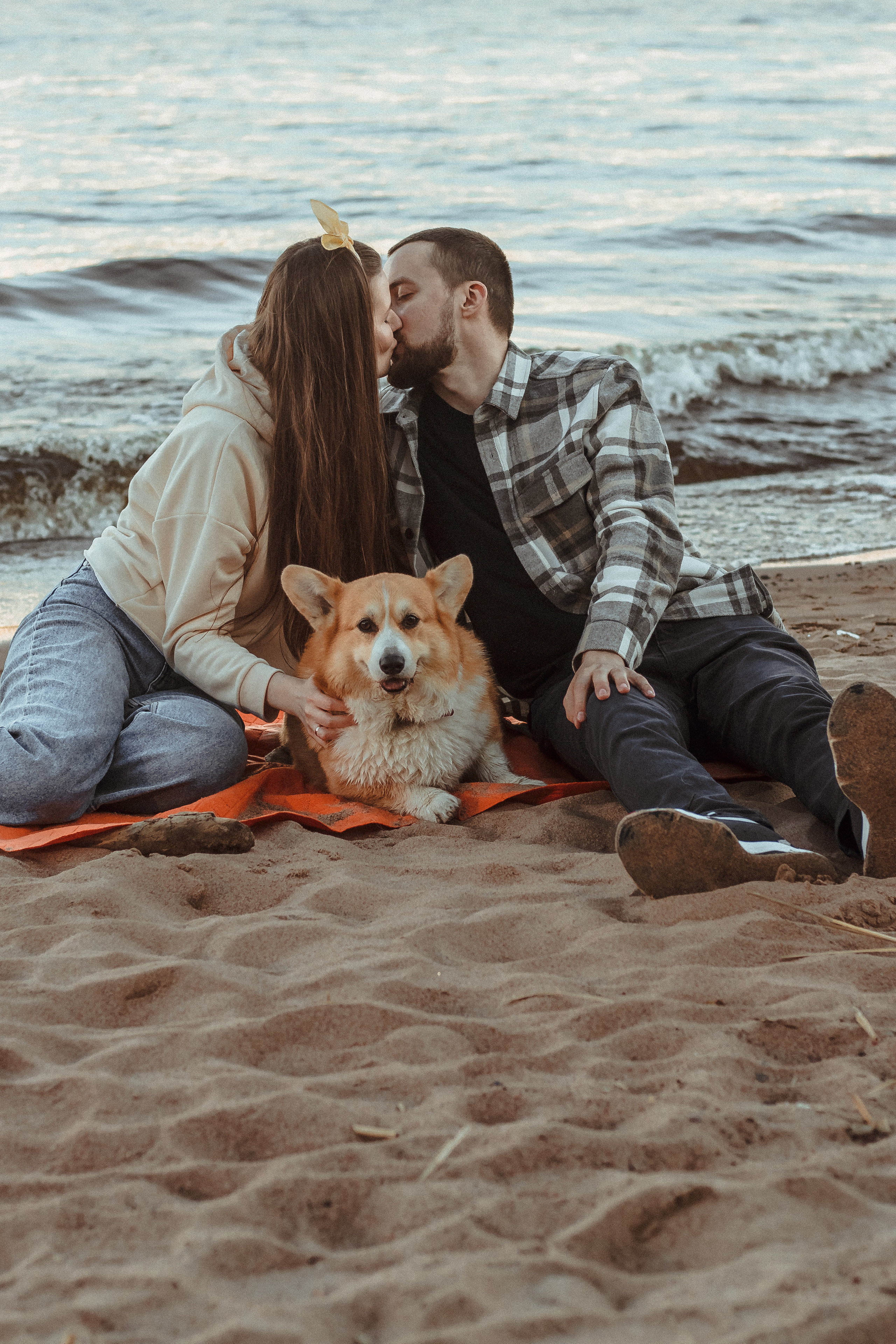 История любви на закате Спб. Фотограф в Санкт-Петербурге Лиза Семченкова