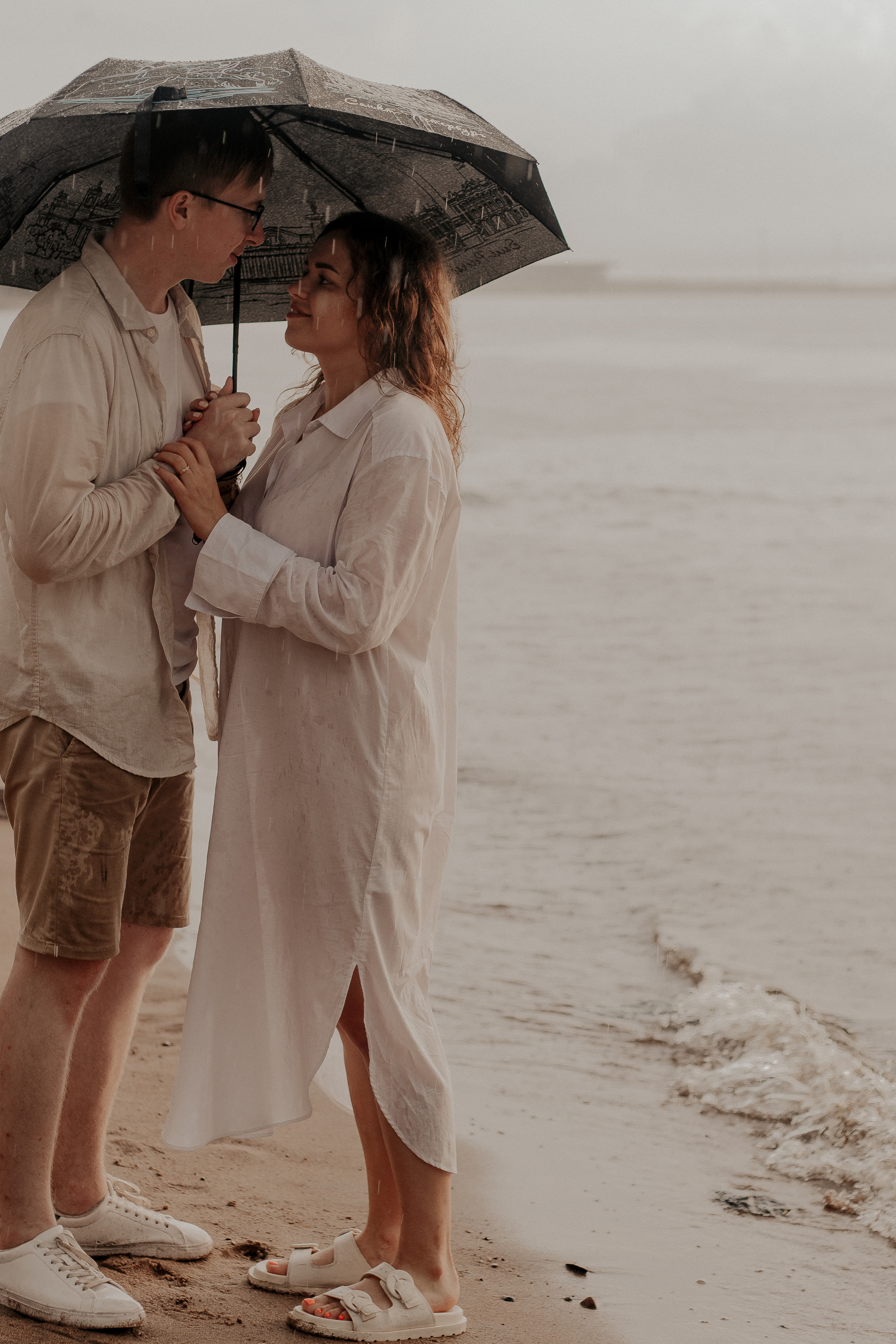 Пара на заливе. Фотограф в Санкт-Петербурге Лиза Семченкова