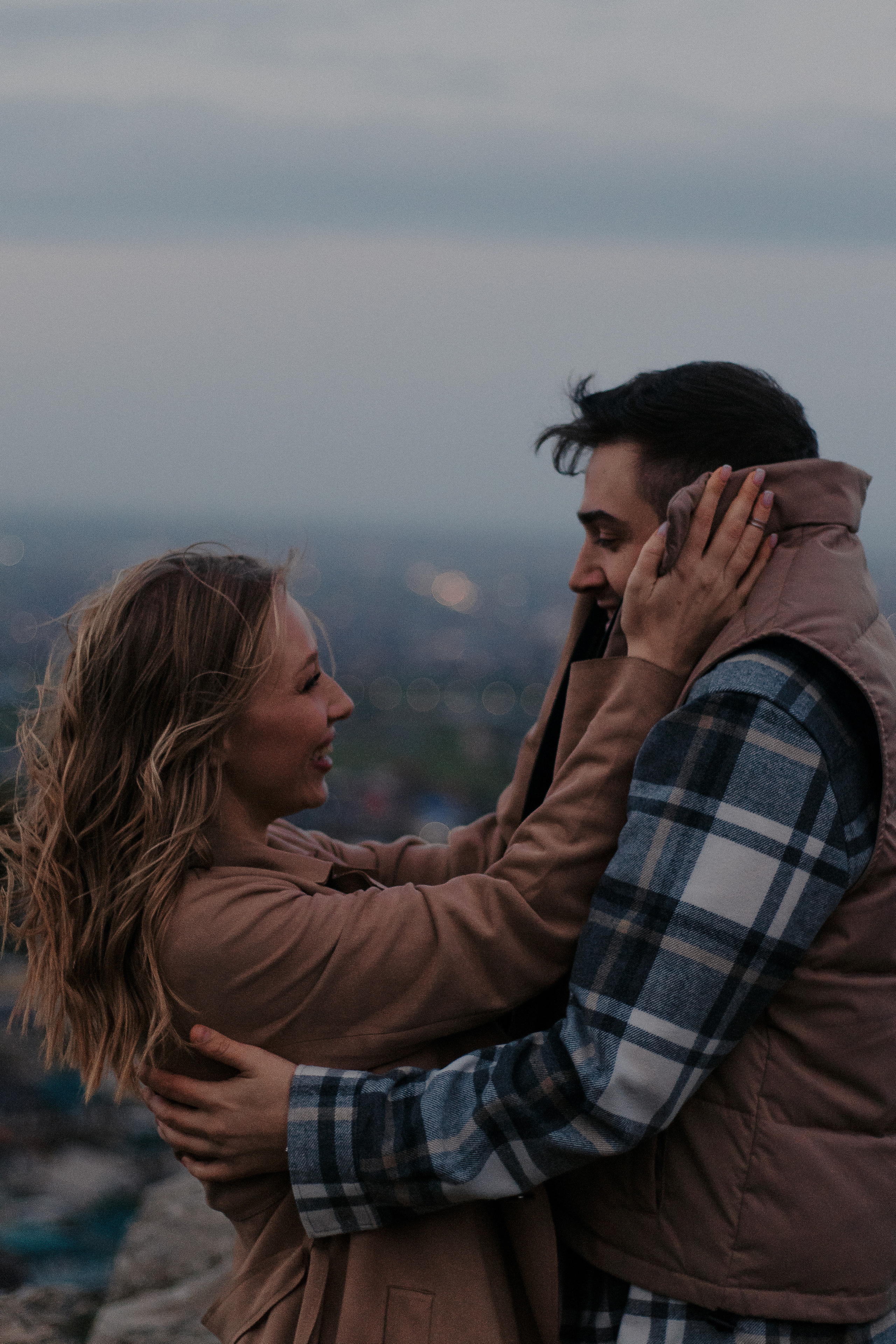 Влюбленные в горах. Фотограф в Санкт-Петербурге Лиза Семченкова