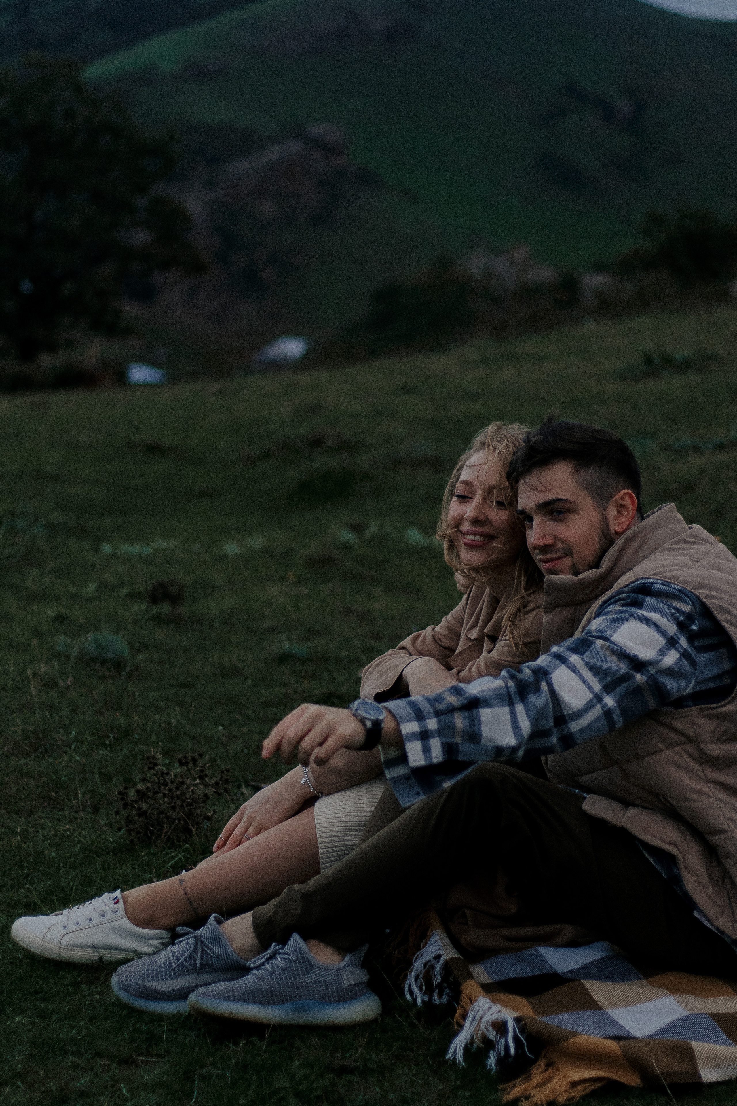 Влюбленные в горах. Фотограф в Санкт-Петербурге Лиза Семченкова