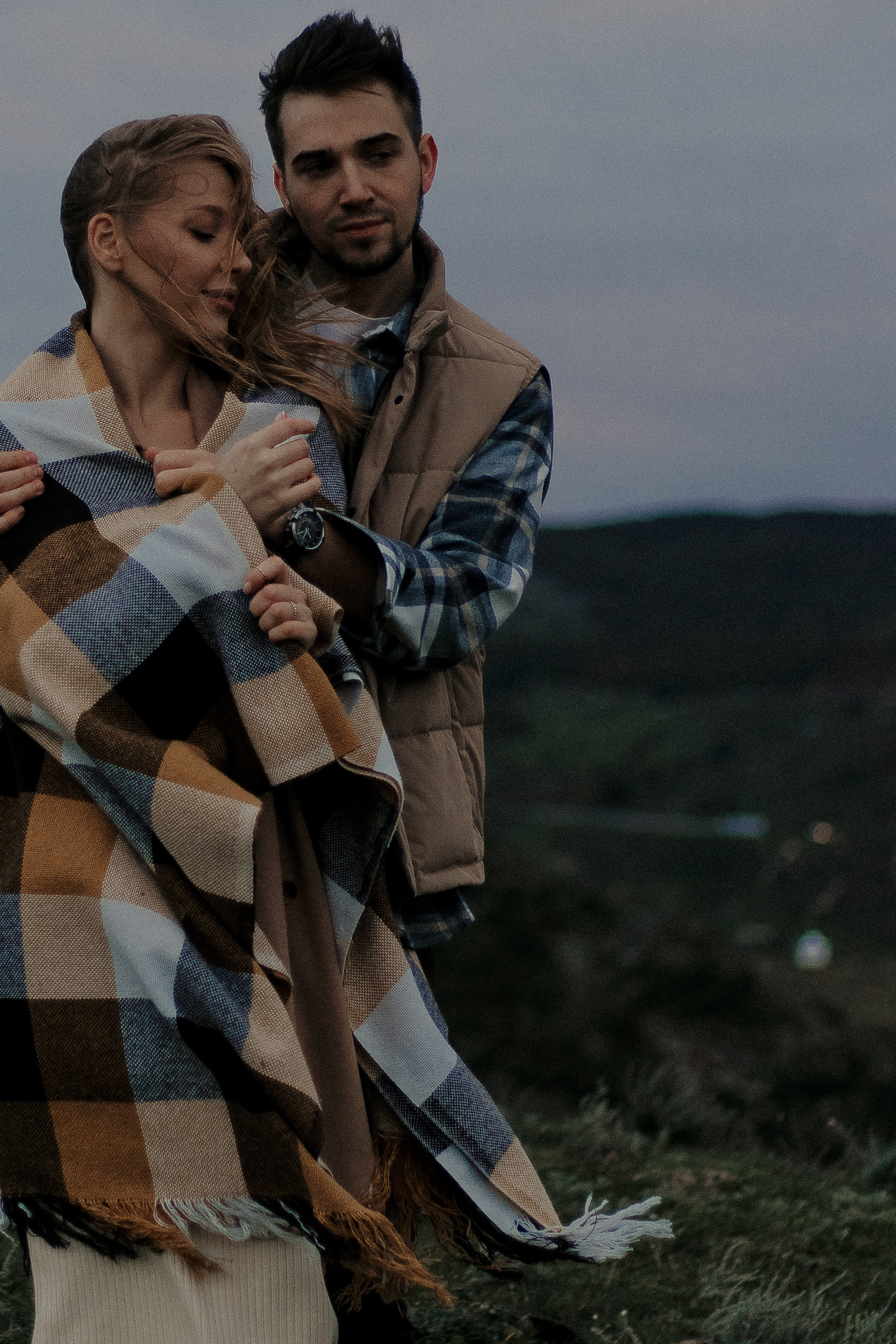 Влюбленные в горах. Фотограф в Санкт-Петербурге Лиза Семченкова