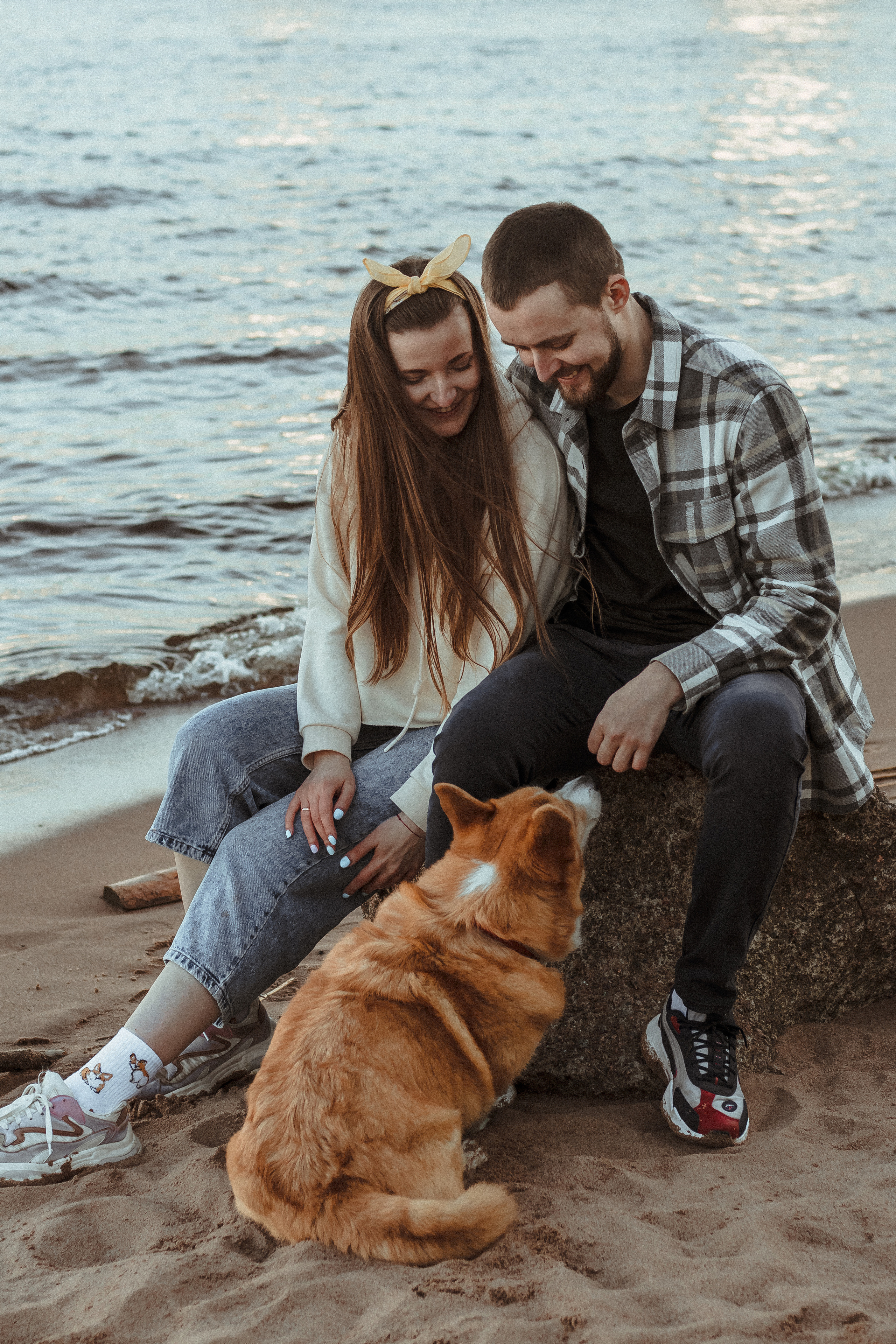 История любви на закате Спб. Фотограф в Санкт-Петербурге Лиза Семченкова
