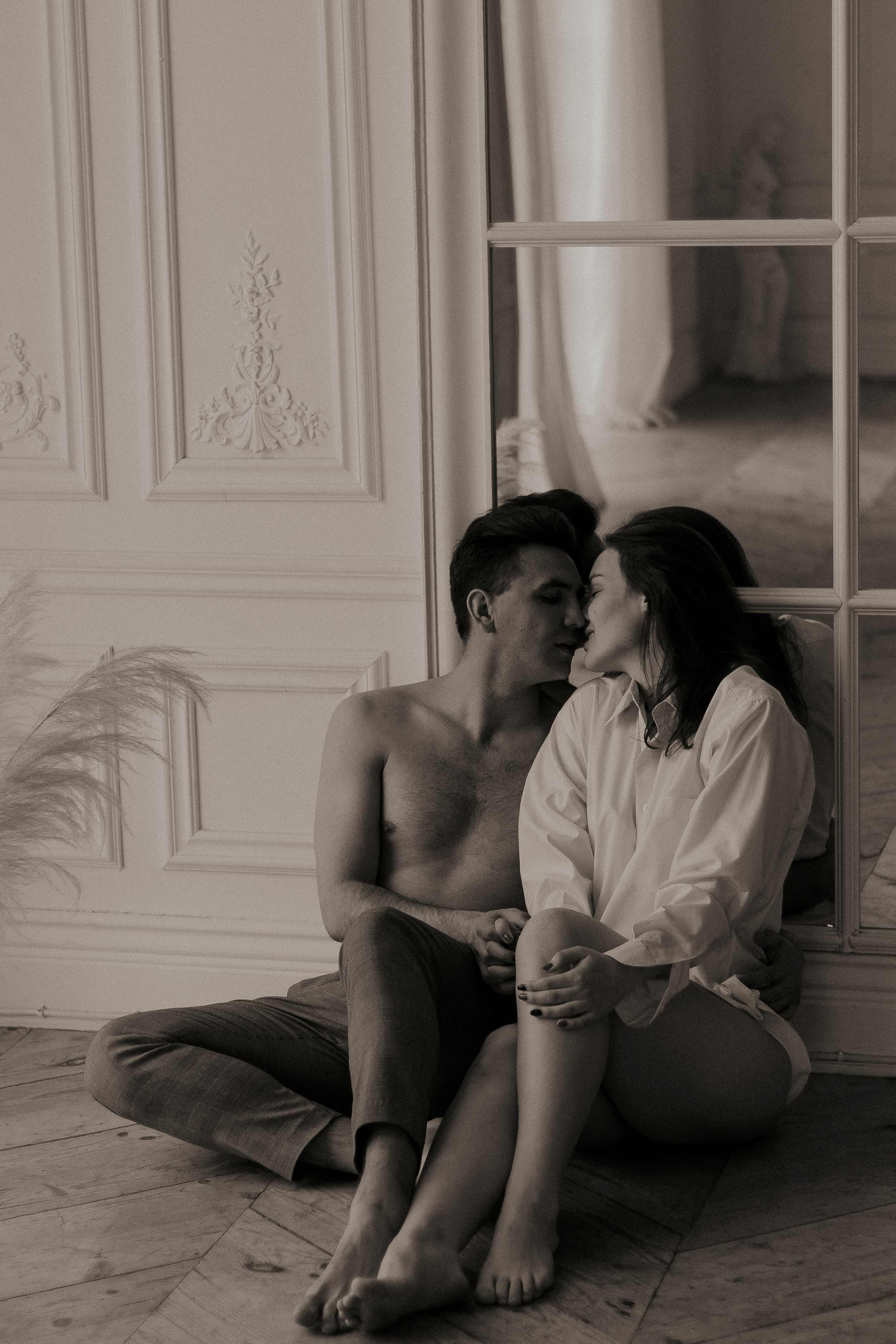 Любовная фотосессия в студии Спб. Фотограф в Санкт-Петербурге Лиза Семченкова