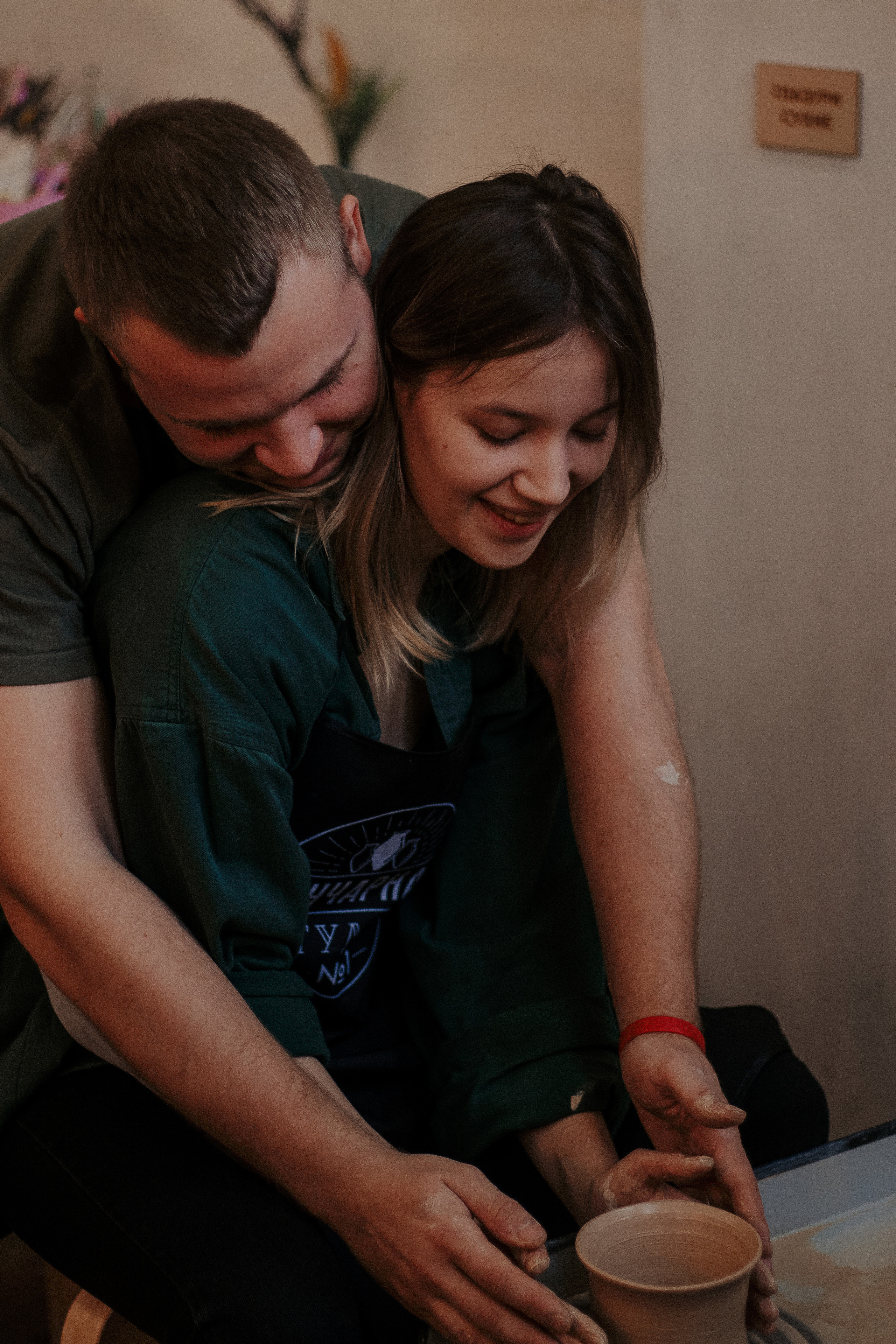 Лавстори в гончарной мастерской Петербурга. Фотограф в Санкт-Петербурге Лиза Семченкова