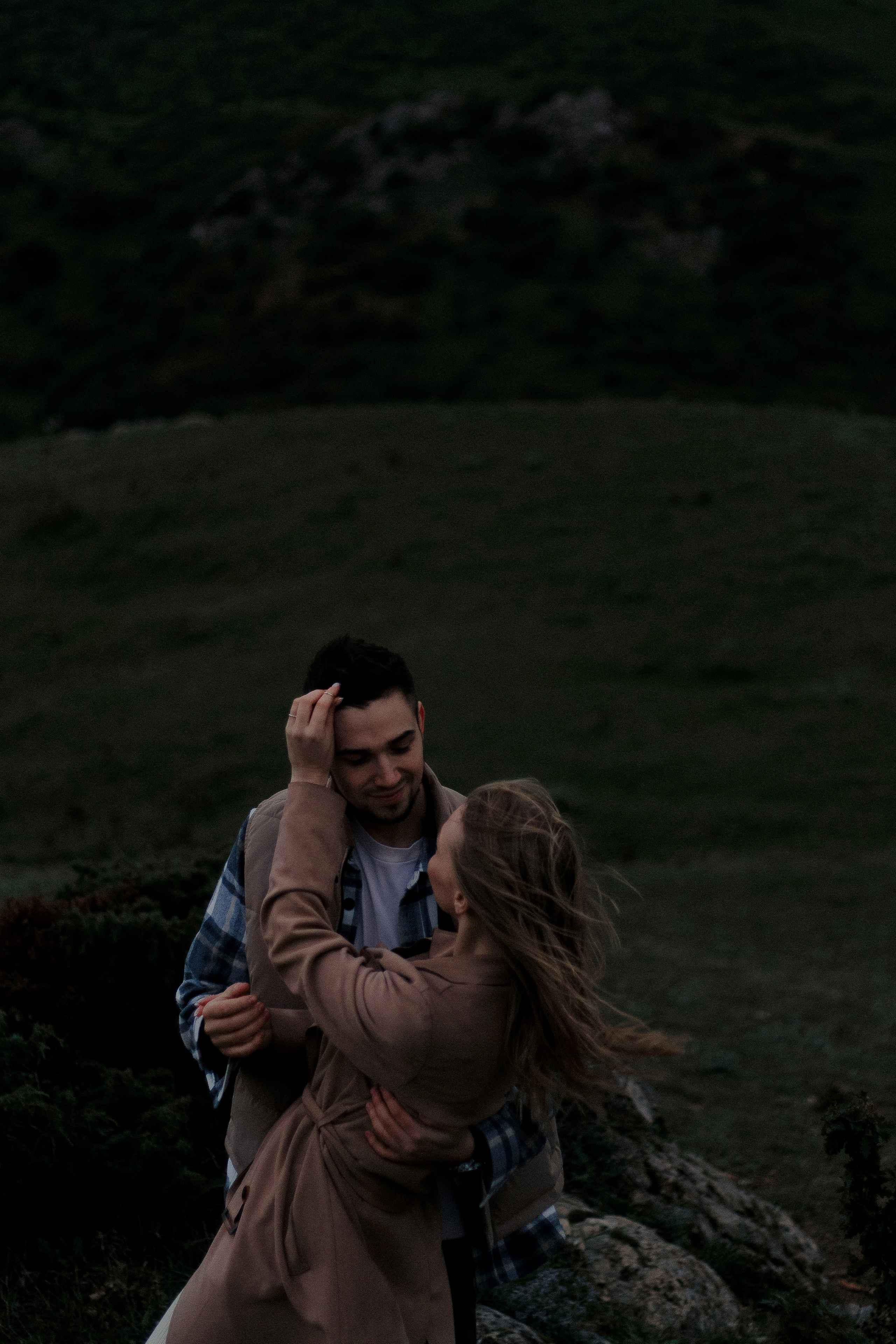 Влюбленные в горах. Фотограф в Санкт-Петербурге Лиза Семченкова