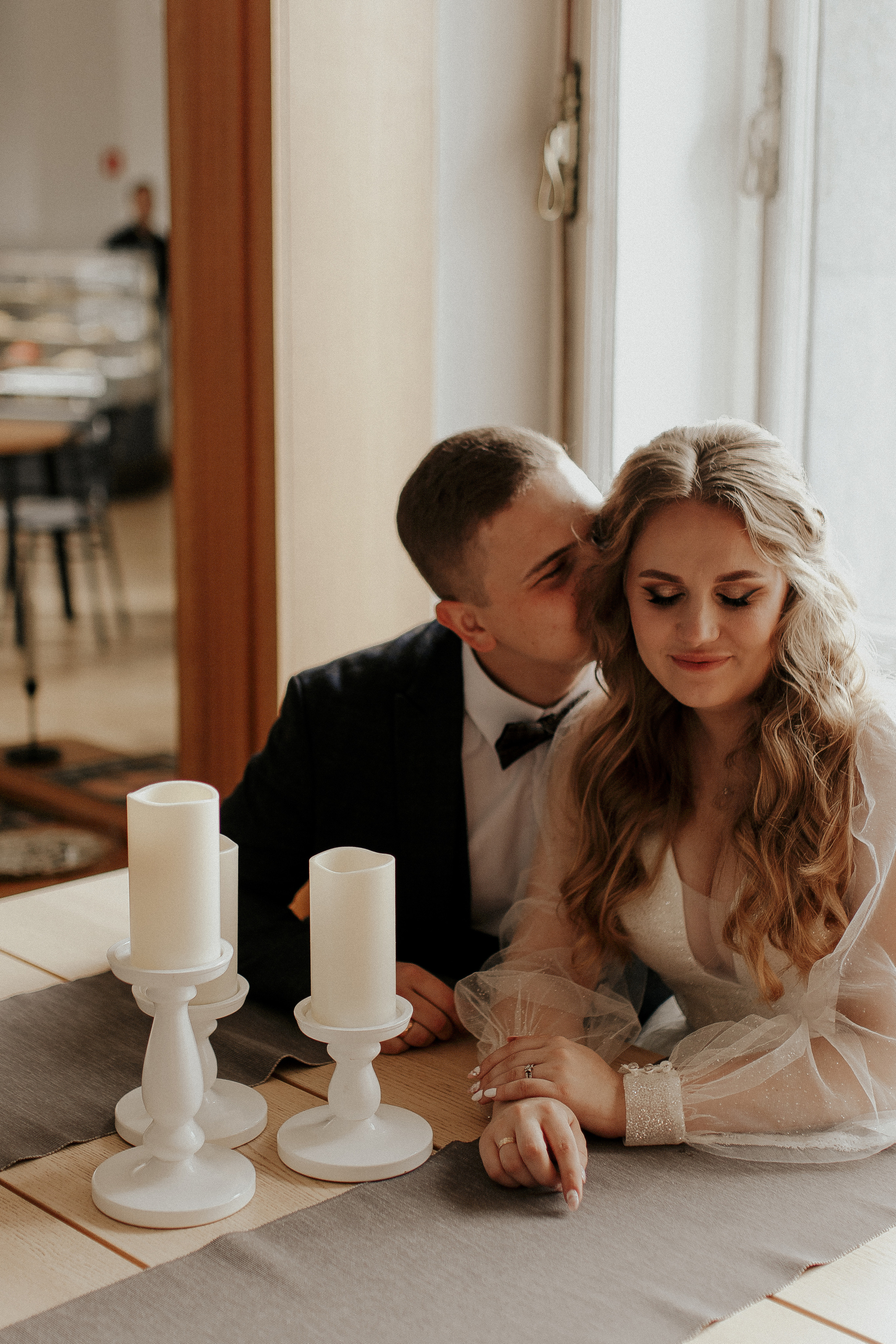 Свадебная съемка в кинотеатре Петербурга. Фотограф в Санкт-Петербурге Лиза Семченкова