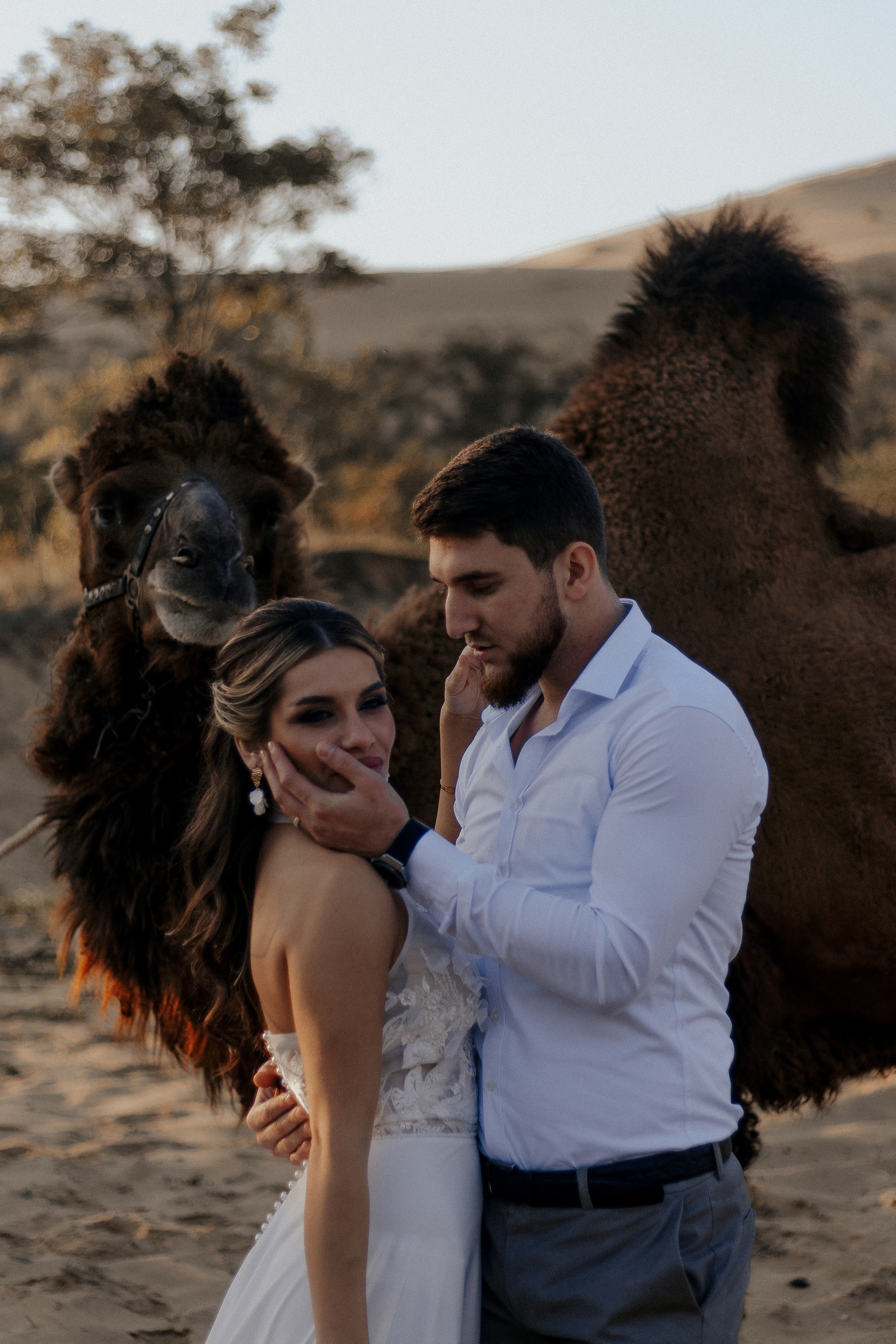 Свадебная съемка в пустыне. Фотограф в Санкт-Петербурге Лиза Семченкова