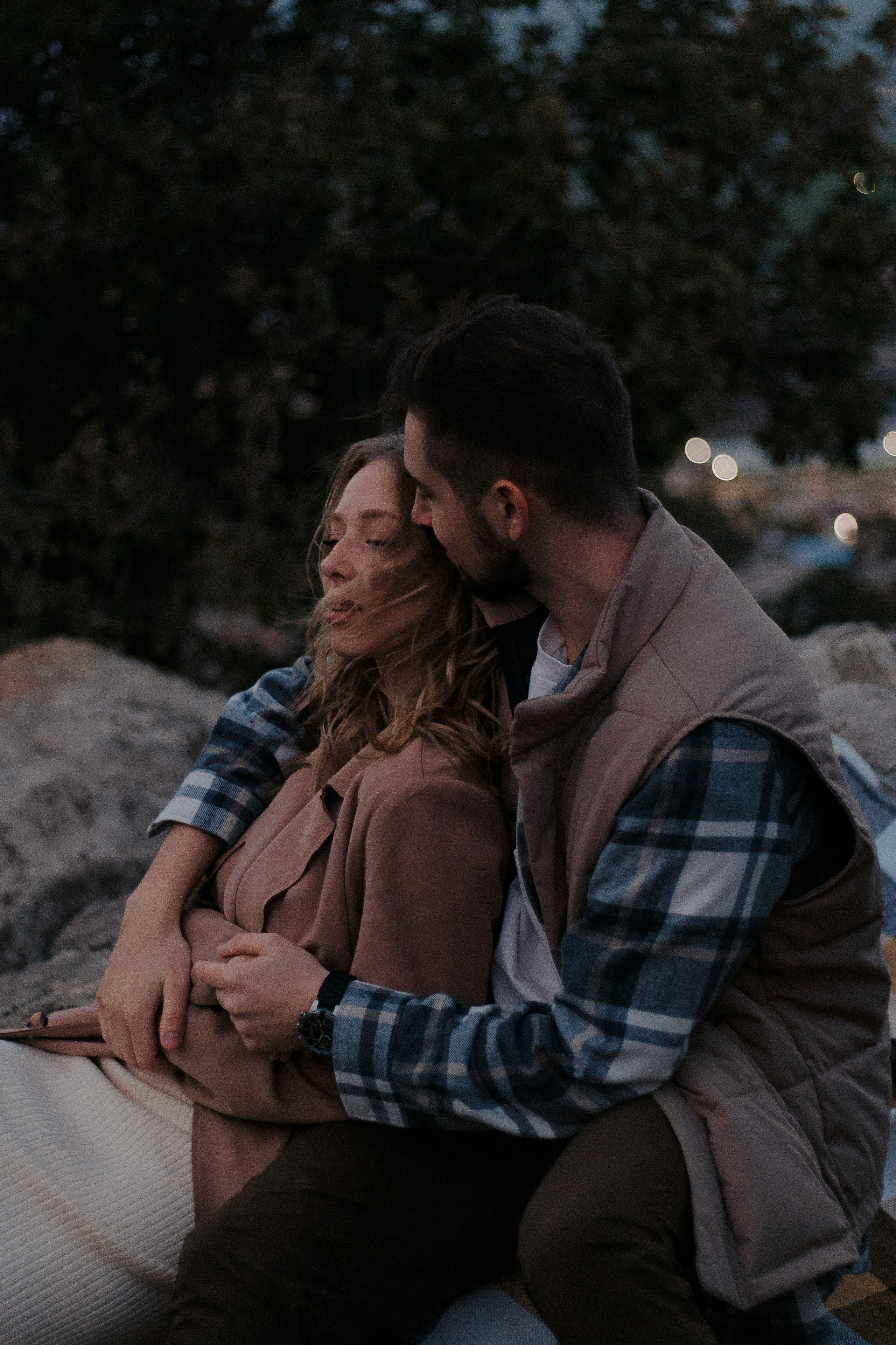 Влюбленные в горах. Фотограф в Санкт-Петербурге Лиза Семченкова