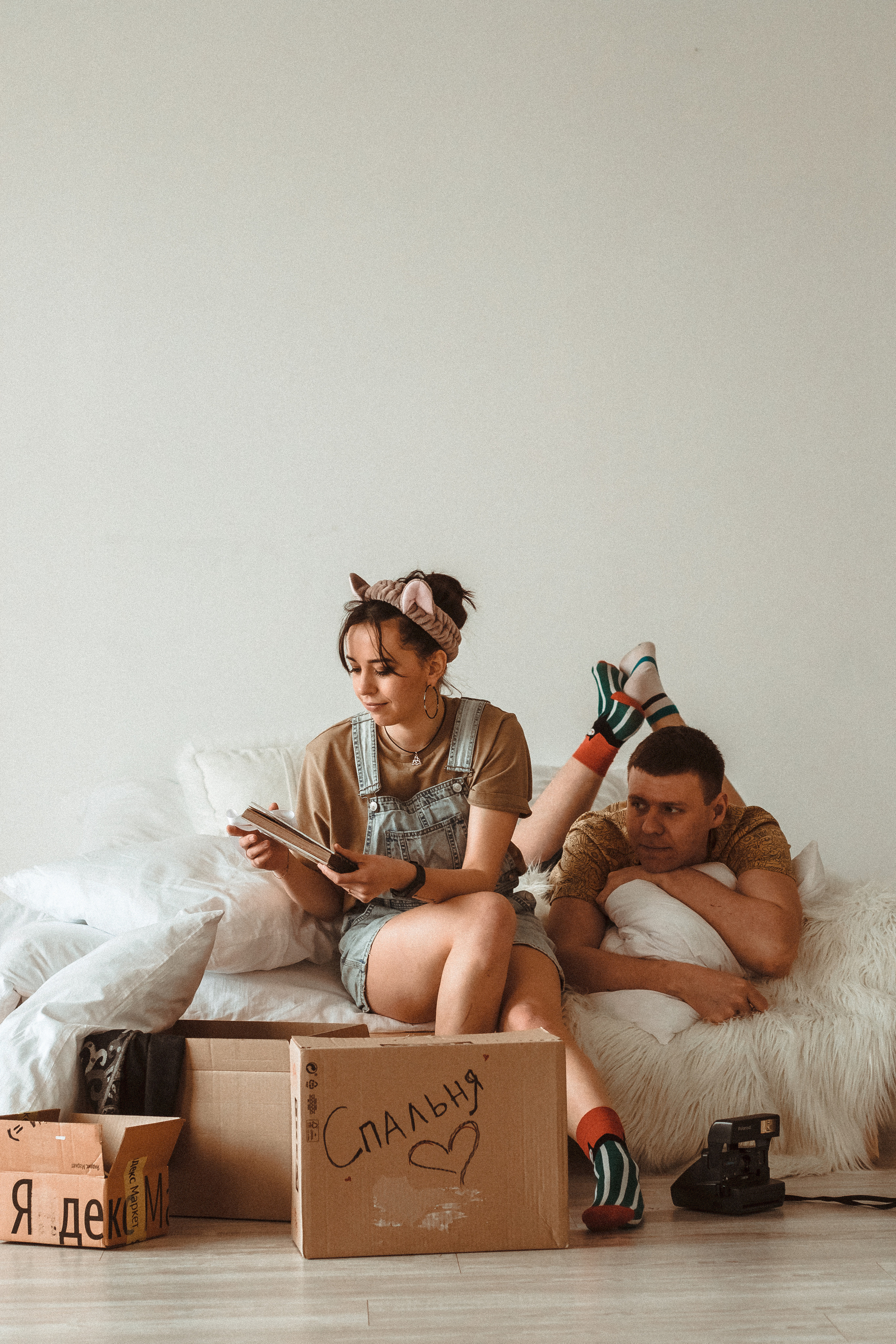 Лавстори во время переезда. Фотограф в Санкт-Петербурге Лиза Семченкова