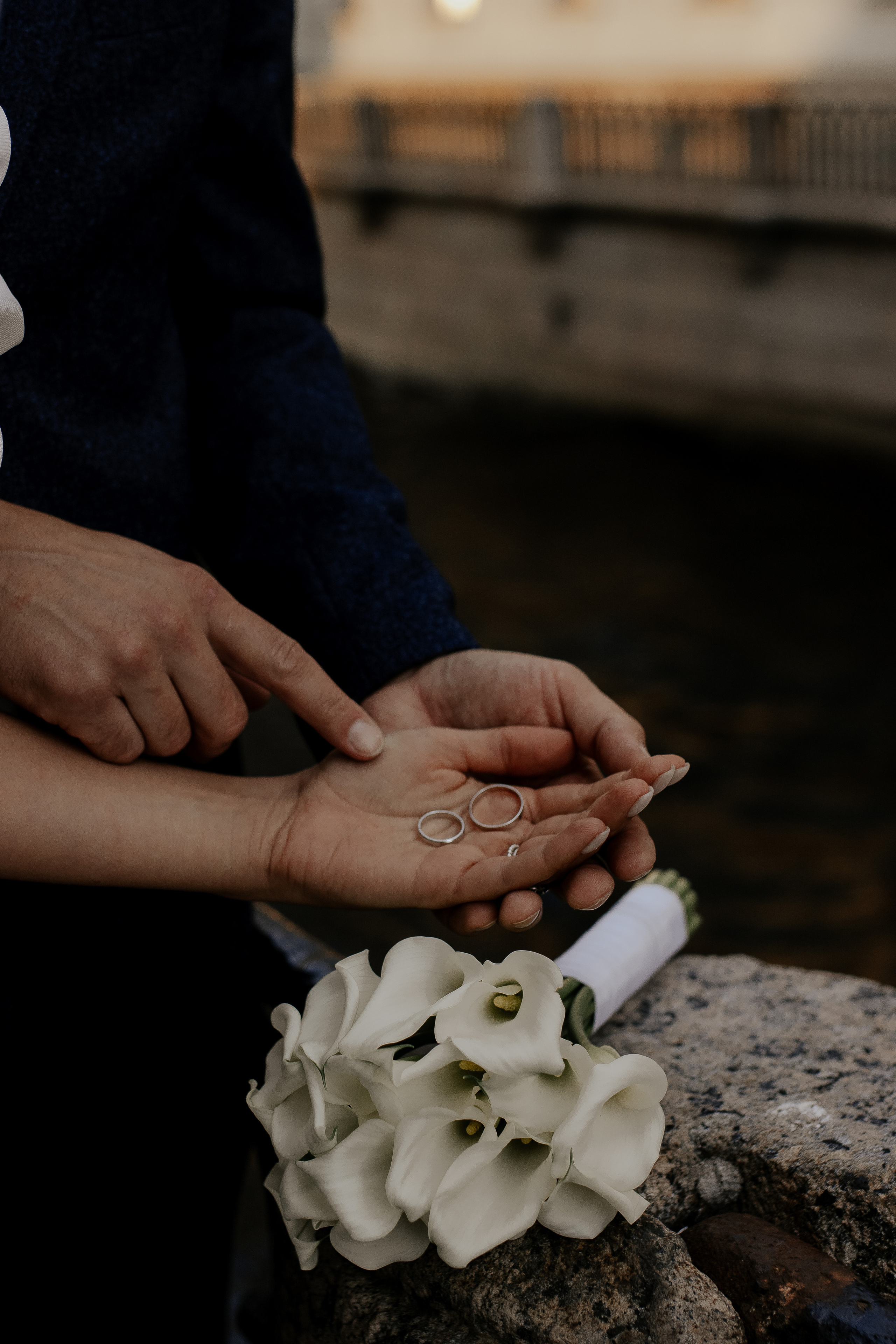 Свадебная прогулка по улицам Петербурга. Фотограф в Санкт-Петербурге Лиза Семченкова