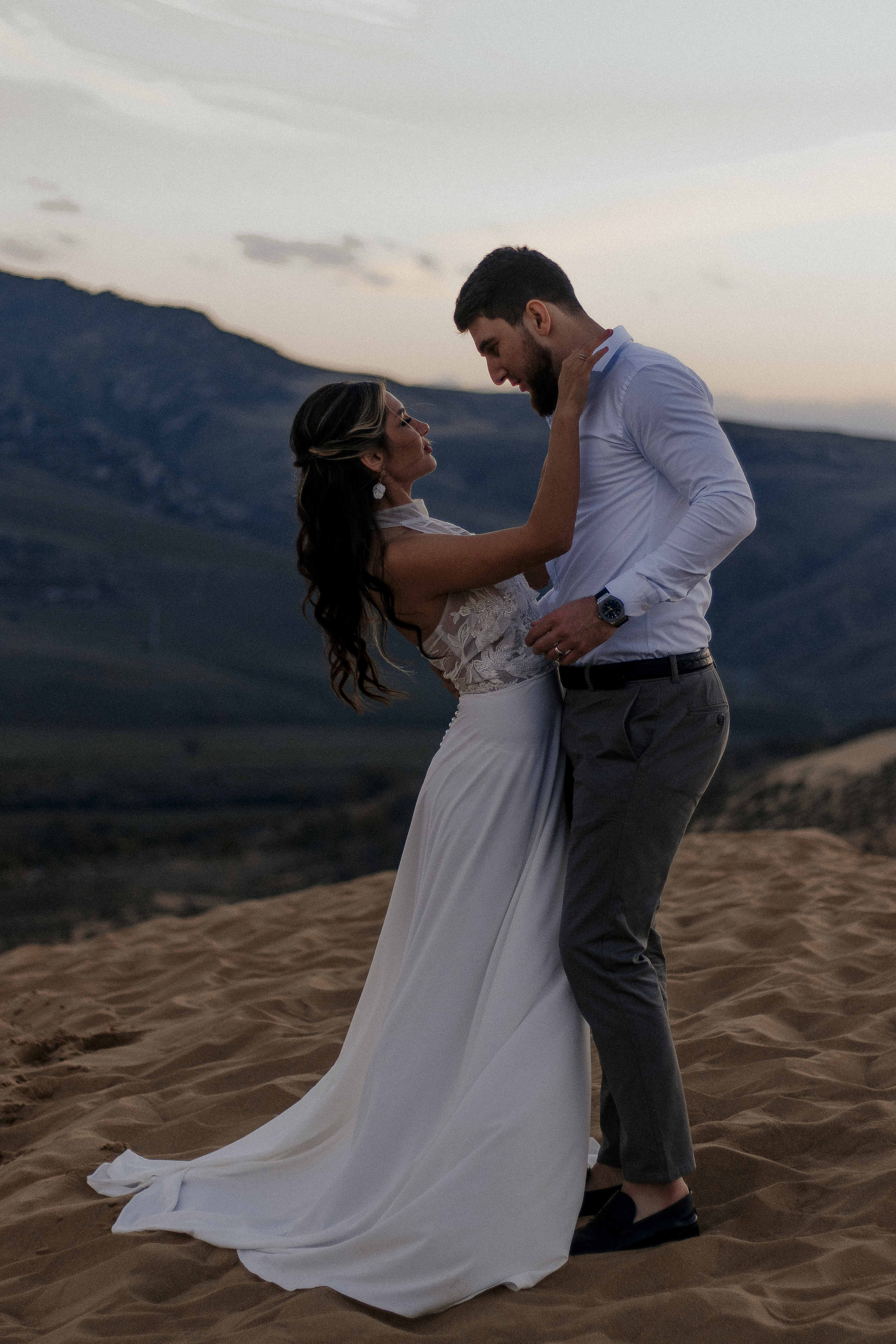 Свадебная съемка в пустыне. Фотограф в Санкт-Петербурге Лиза Семченкова