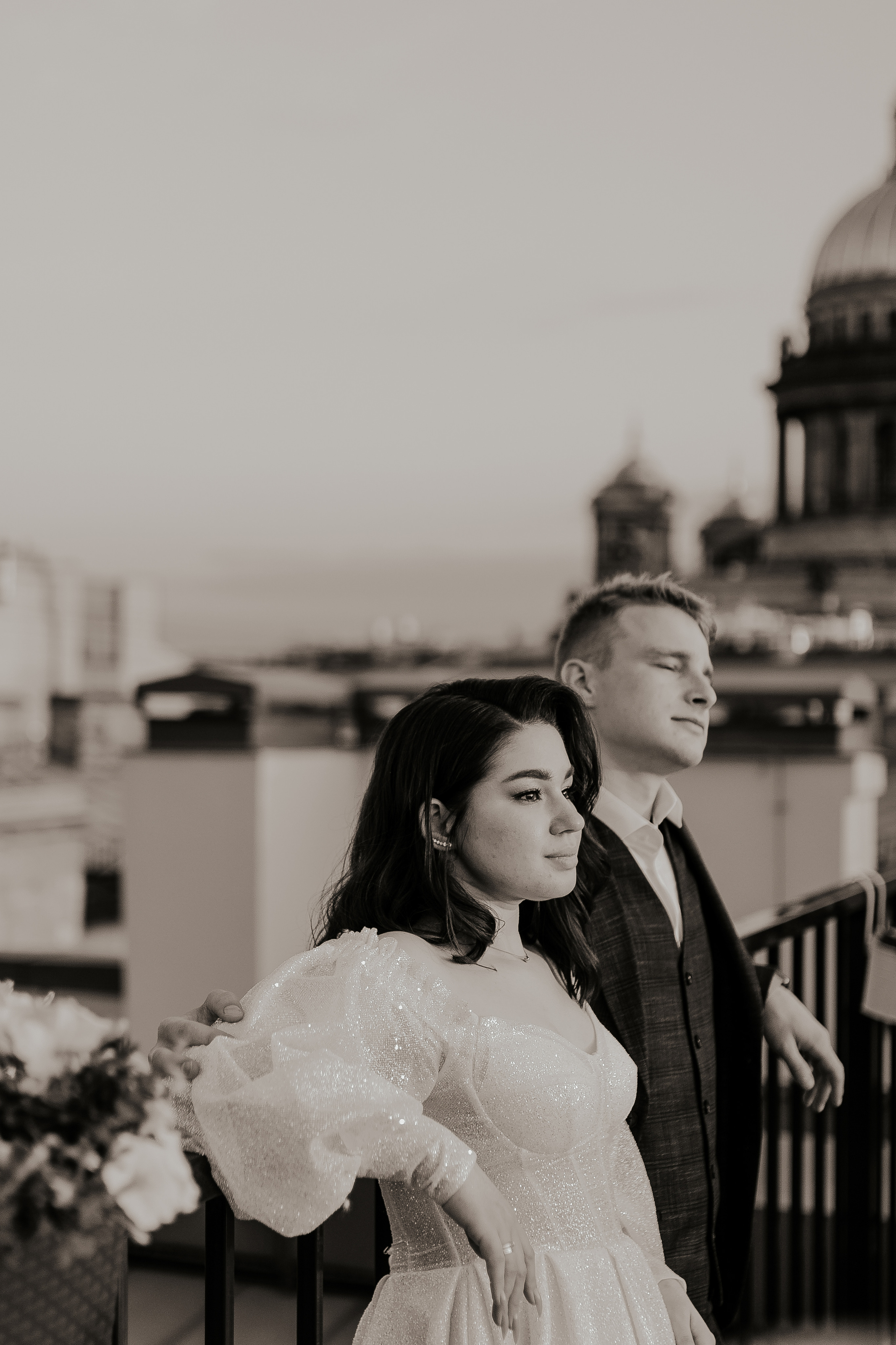 Свадьба проведенная вдвоем в самом романтичном городе. Фотограф в Санкт-Петербурге Лиза Семченкова