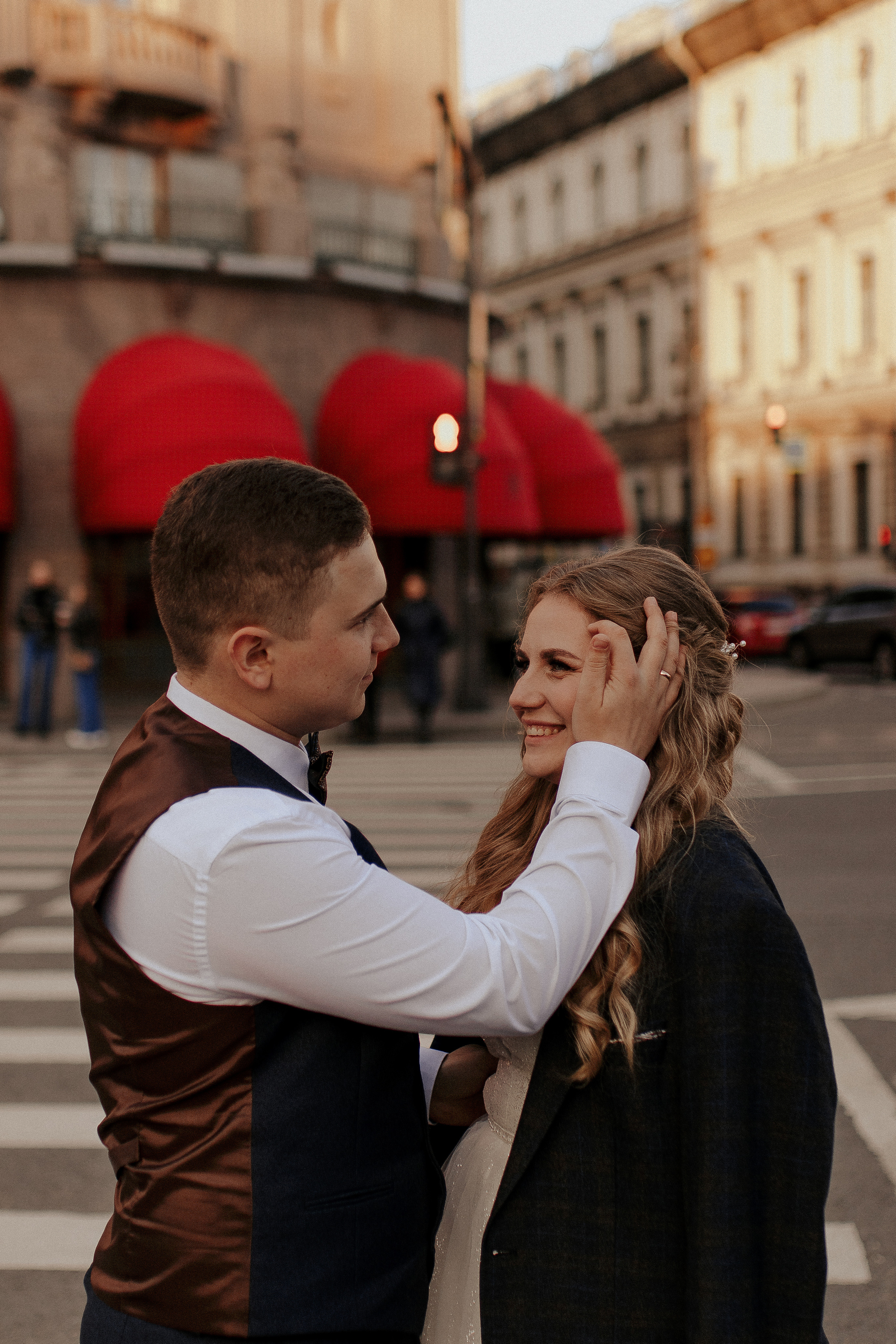 Свадебная съемка в кинотеатре Петербурга. Фотограф в Санкт-Петербурге Лиза Семченкова