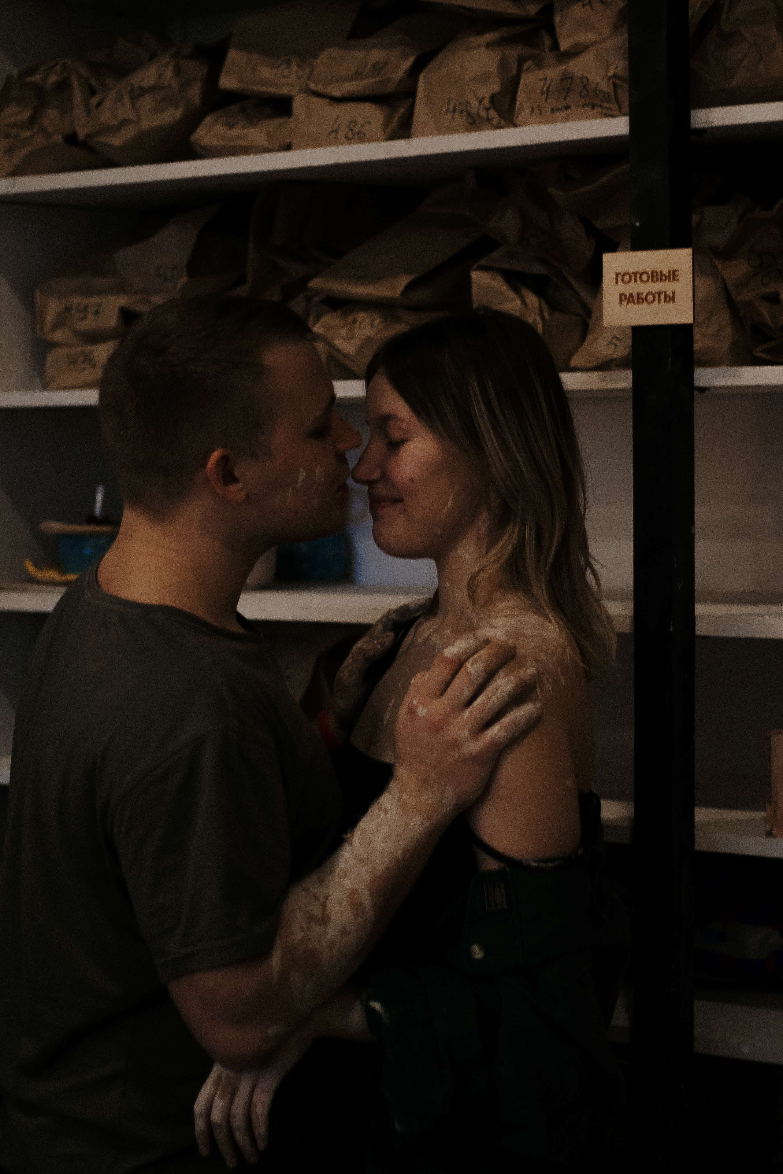 Лавстори в гончарной мастерской Петербурга. Фотограф в Санкт-Петербурге Лиза Семченкова