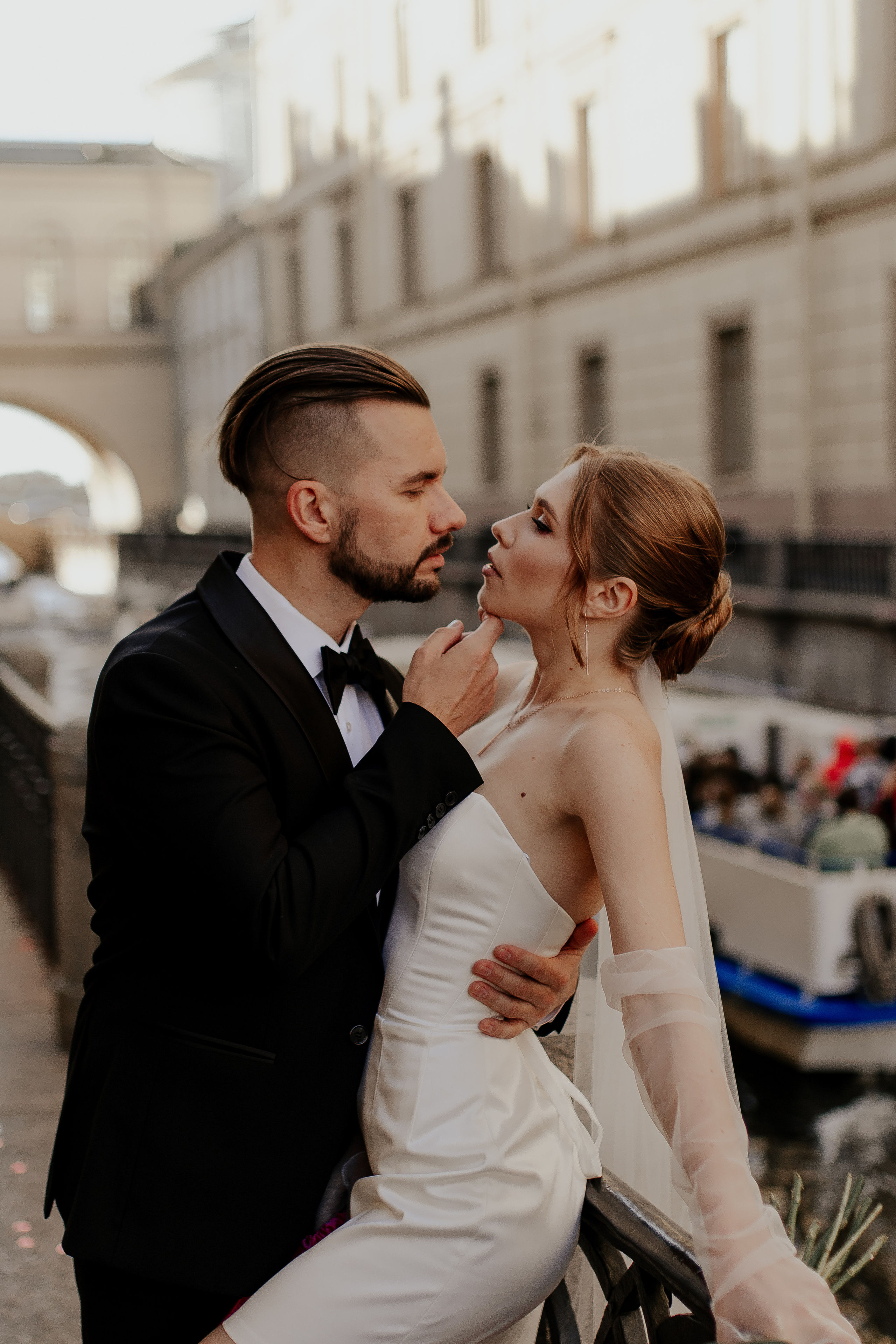 Стильная свадебная съемка с акцентом на розовое. Фотограф в Санкт-Петербурге Лиза Семченкова