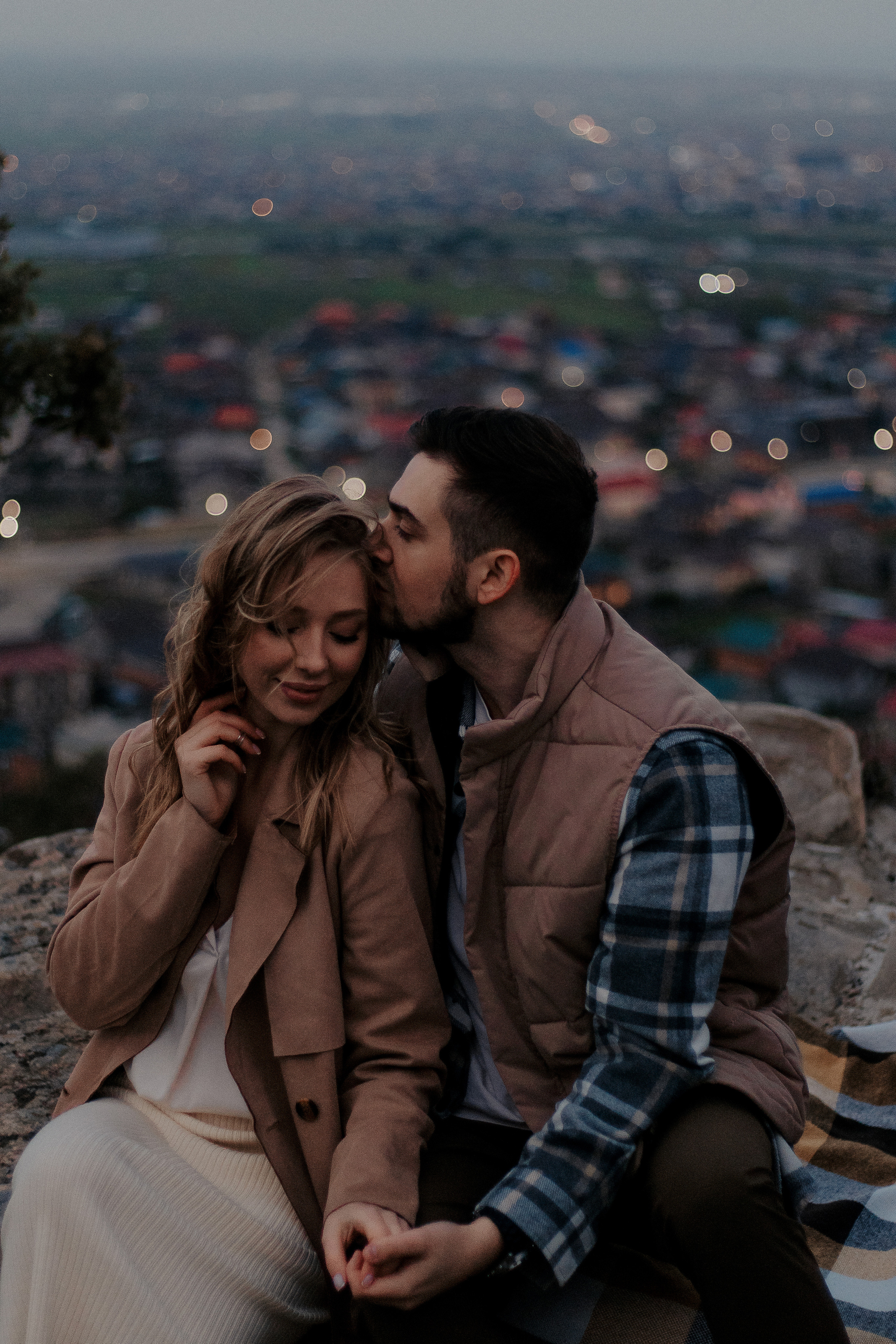 Влюбленные в горах. Фотограф в Санкт-Петербурге Лиза Семченкова