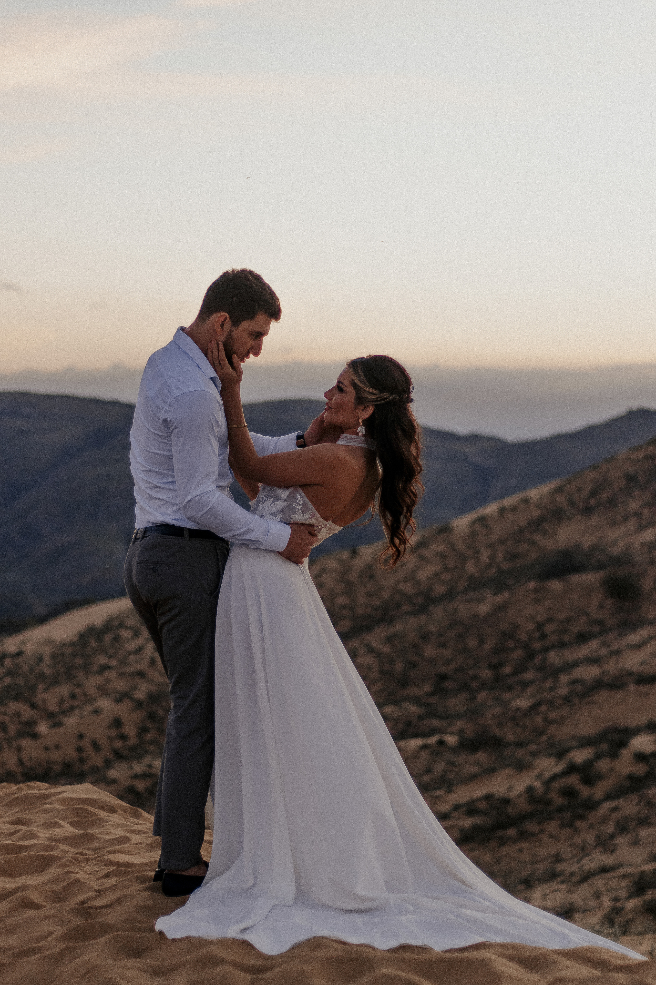 Свадебная съемка в пустыне. Фотограф в Санкт-Петербурге Лиза Семченкова