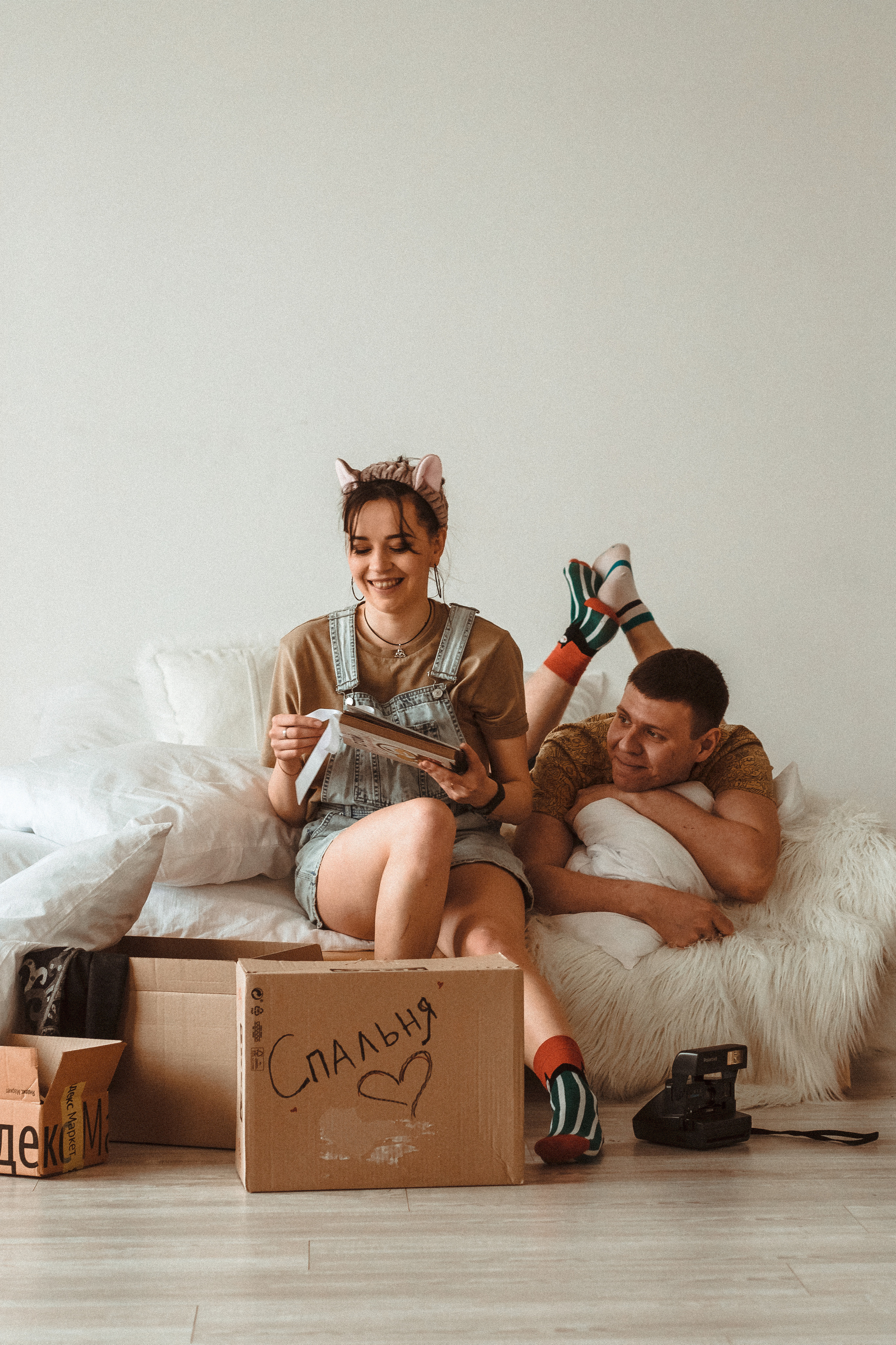 Лавстори во время переезда. Фотограф в Санкт-Петербурге Лиза Семченкова