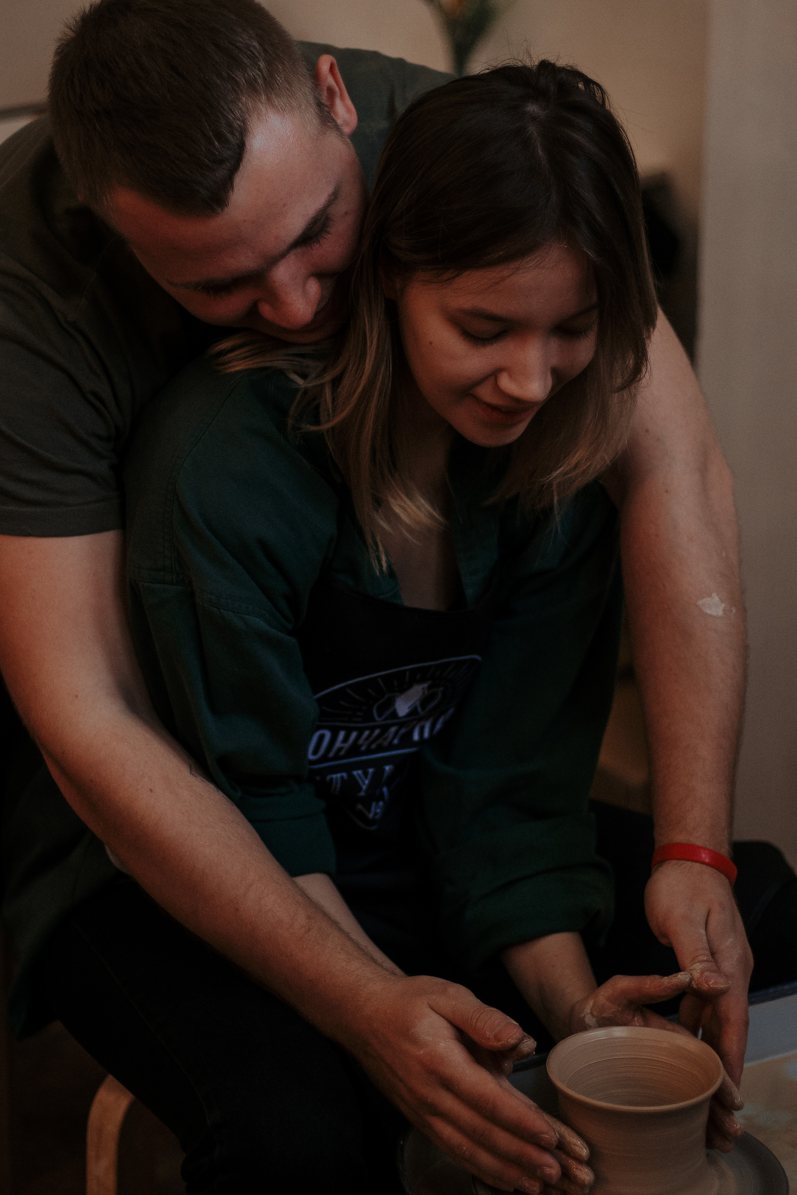 Лавстори в гончарной мастерской Петербурга. Фотограф в Санкт-Петербурге Лиза Семченкова