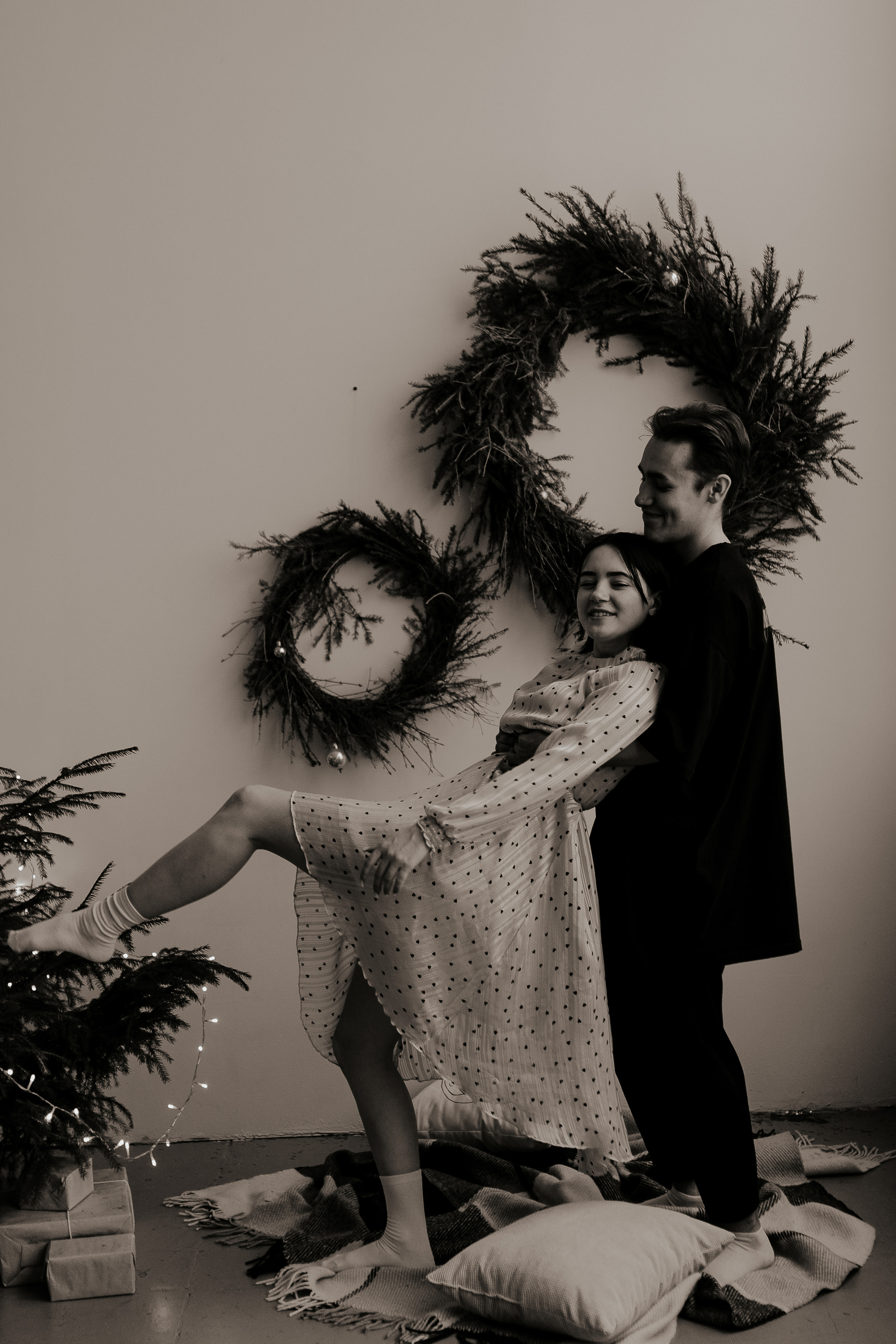 Новогодняя лавстори. Фотограф в Санкт-Петербурге Лиза Семченкова