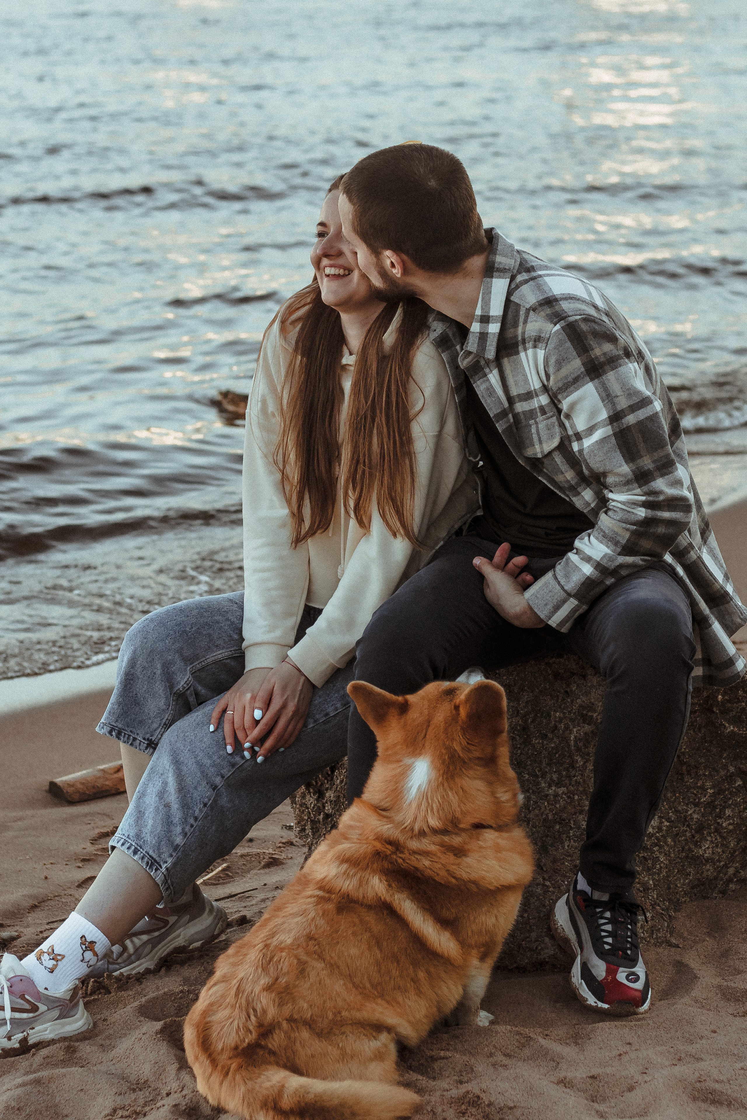 История любви на закате Спб. Фотограф в Санкт-Петербурге Лиза Семченкова
