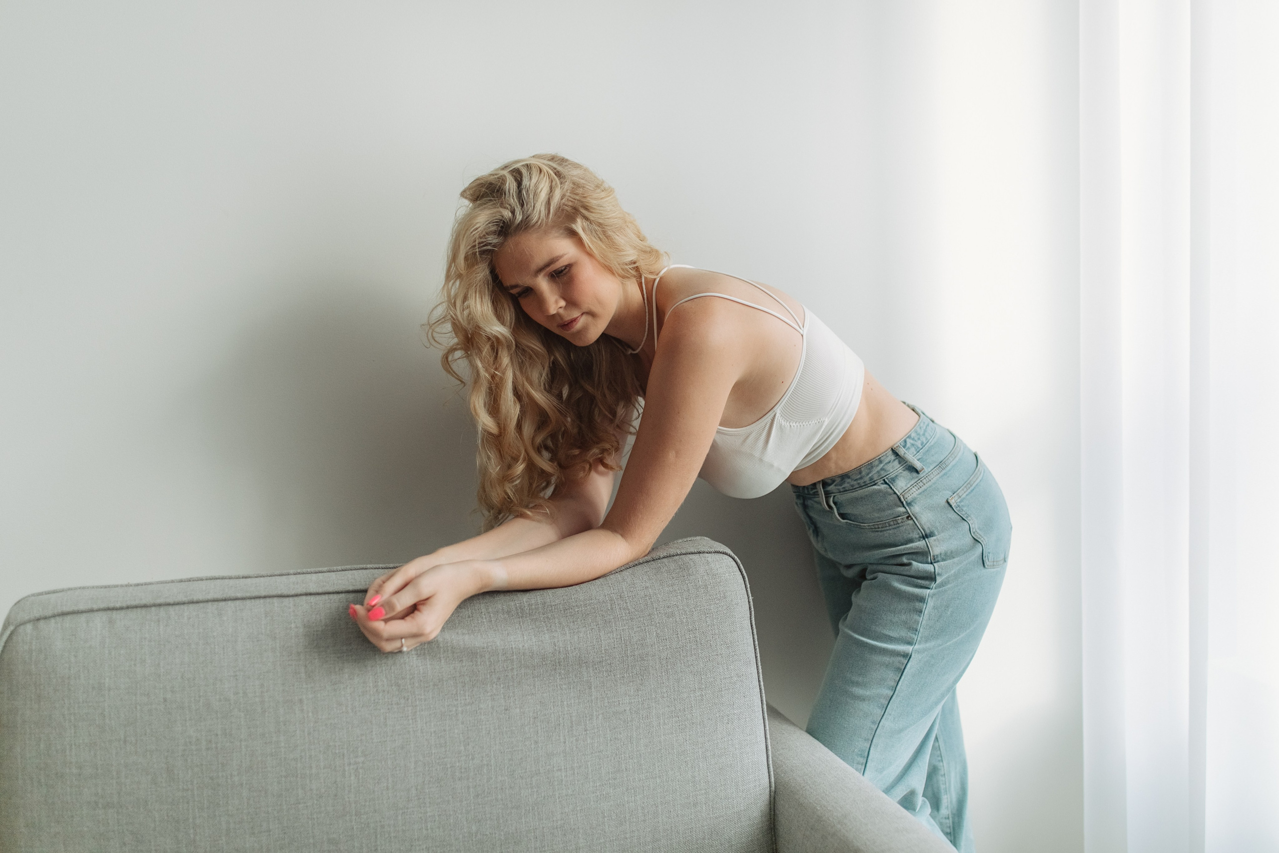 Женский портрет дома. Фотограф Лебедева Наталья