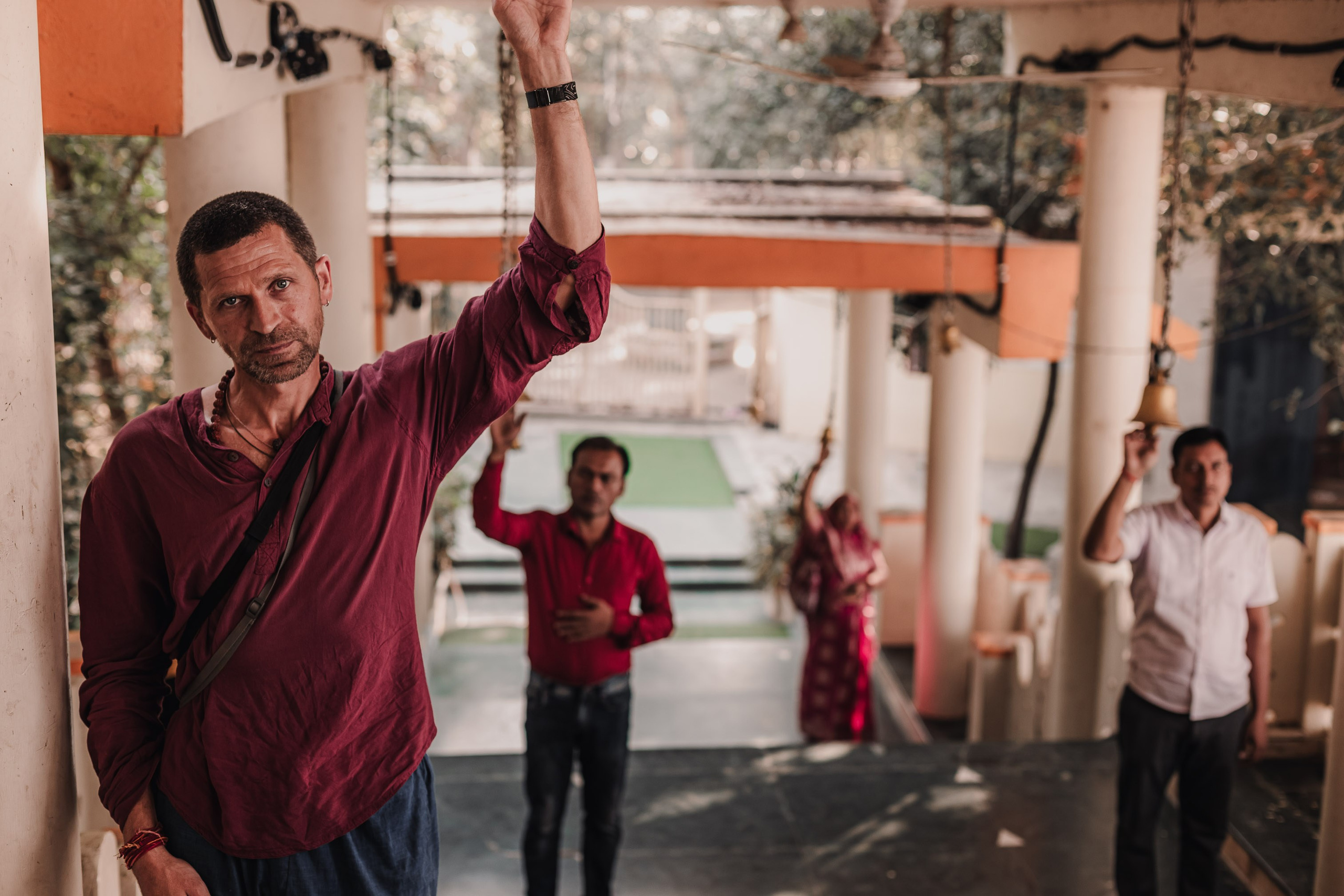 Devraha Baba Ji Ashram in Vrindavan. Мариам Багдасарян