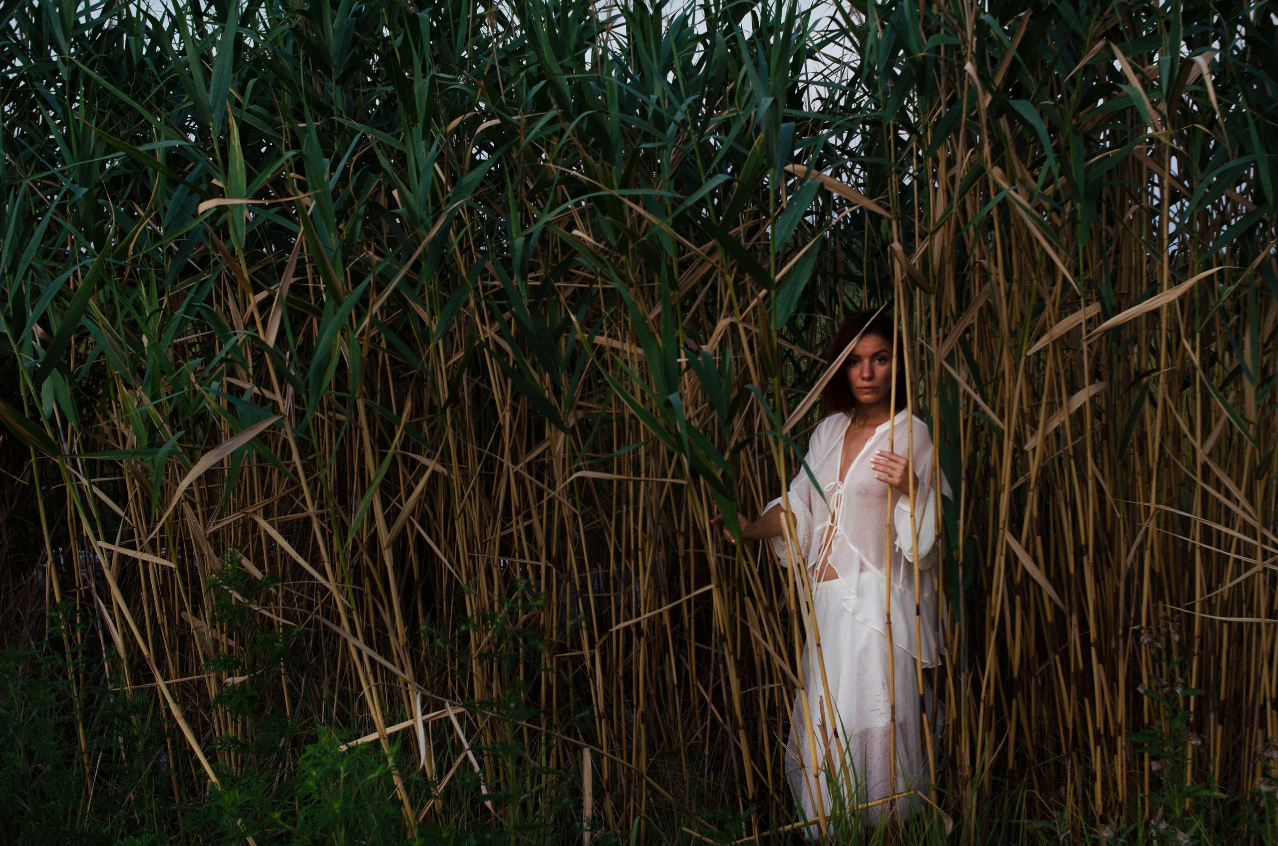 Нина. Камыши. Портретный фотограф в Краснодаре Юлия Кудряшова