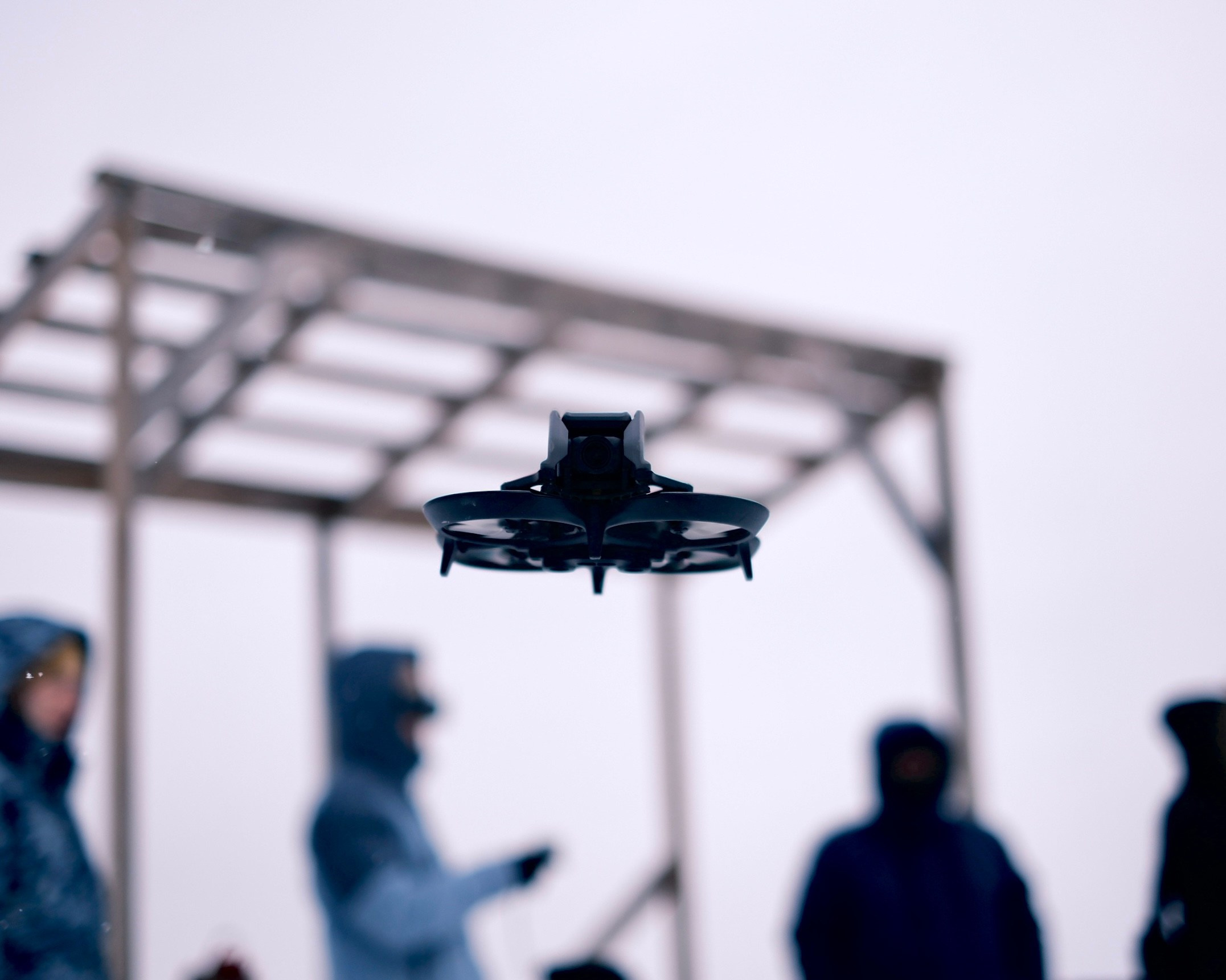 Репортаж с тренировки полетов БПЛА. Репортаж с возложения цветов 23.02.2023