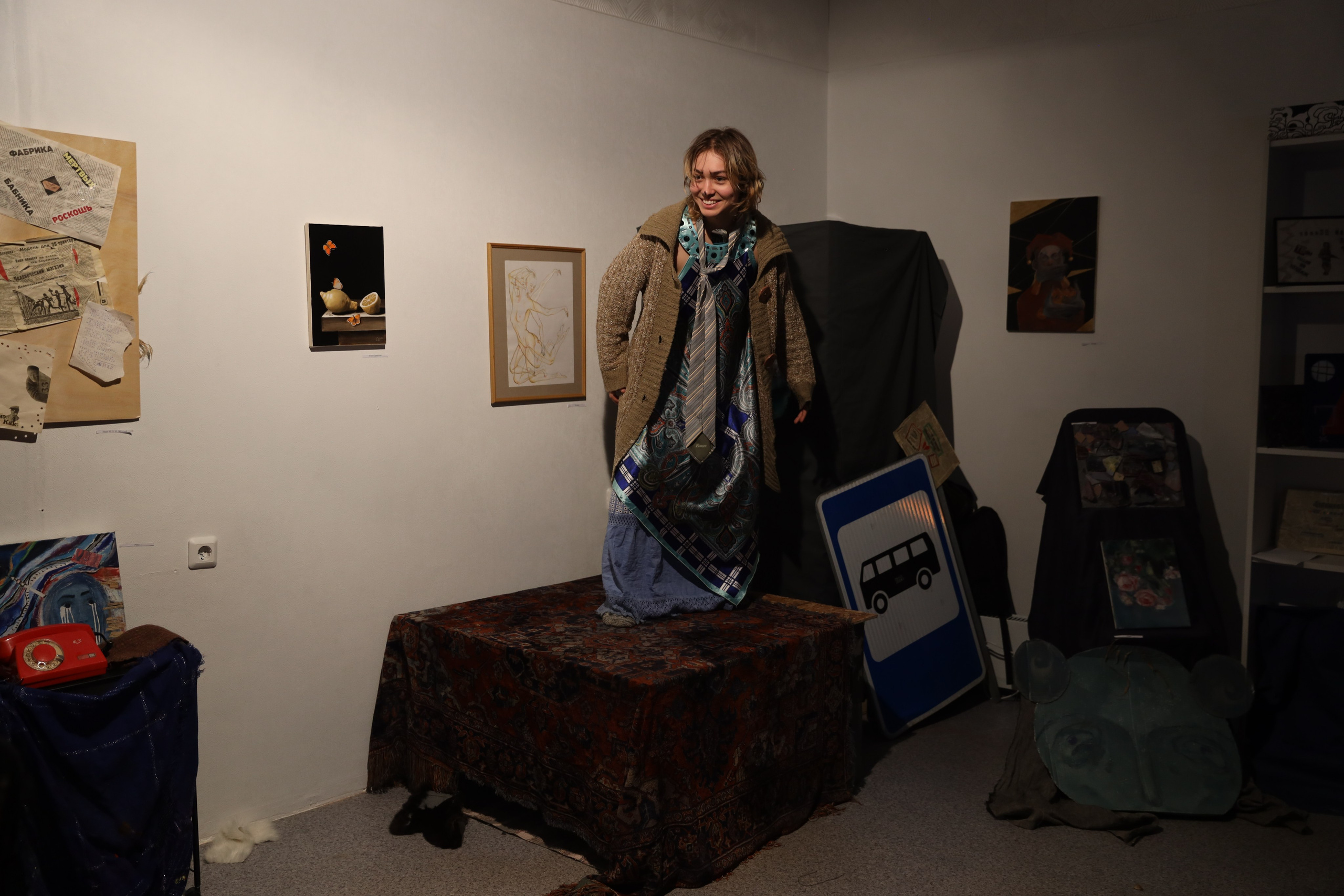 Выставка-перформанс. Творческое пространство в Санкт-Петербурге