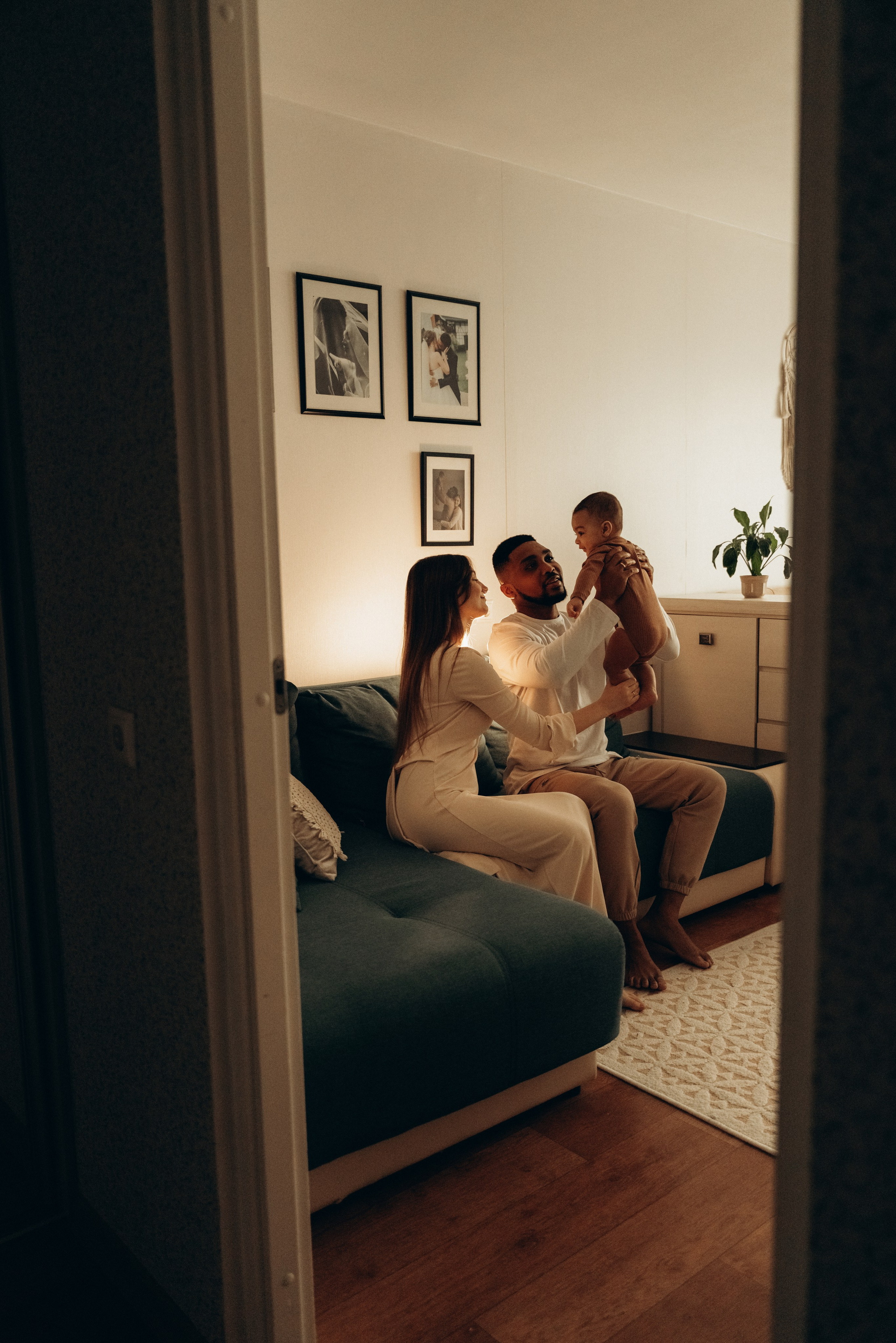 Елена, Нельсон и Давидик. Фотограф Мария Миллс | Минск