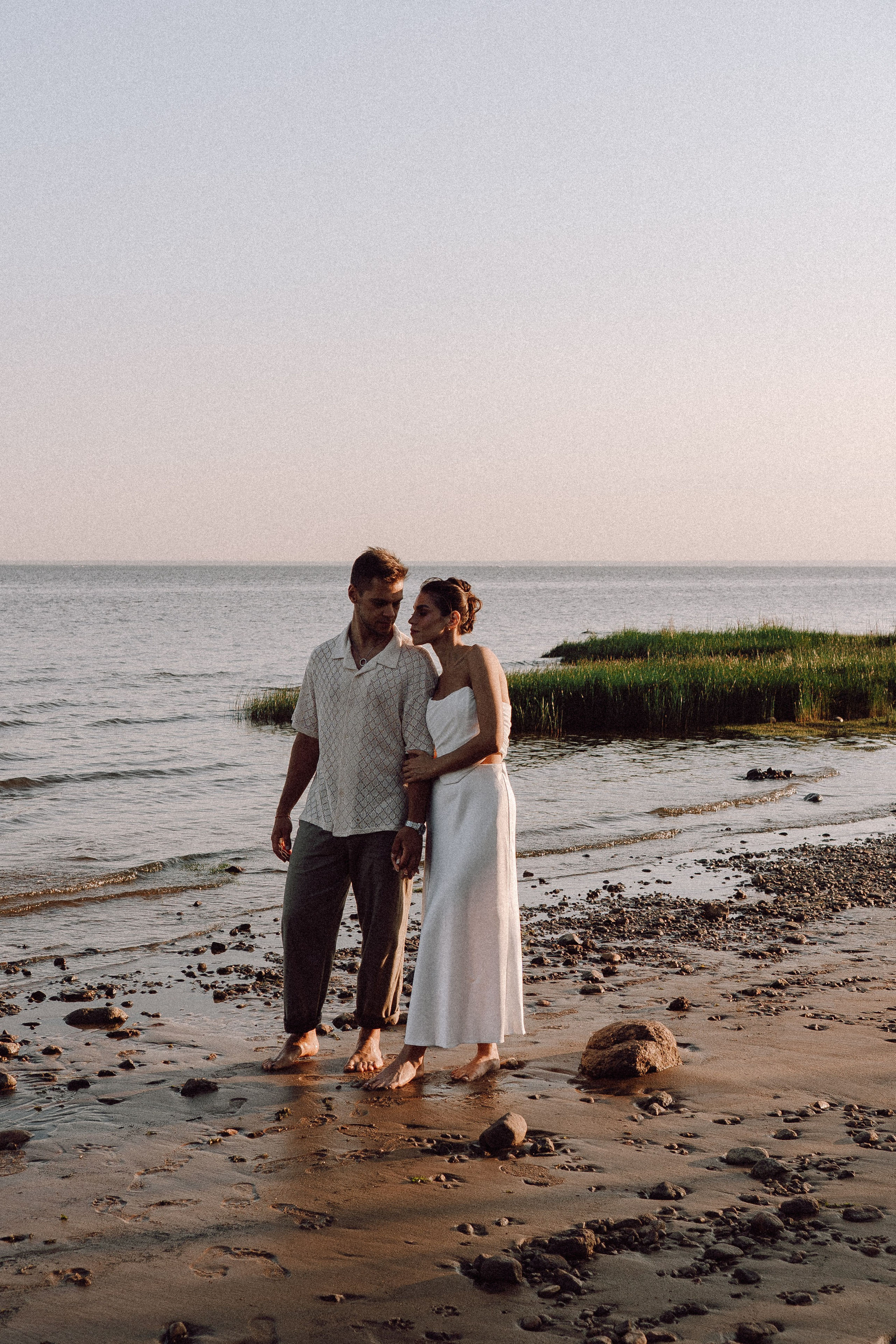СВАДЕБНАЯ ФОТОСЕССИЯ ВЫЕЗДНОЙ ЦЕРЕМОНИИ (ФИНСКИЙ ЗАЛИВ). Профессиональный фотограф, Санкт-Петербург — Виктория Богомолова