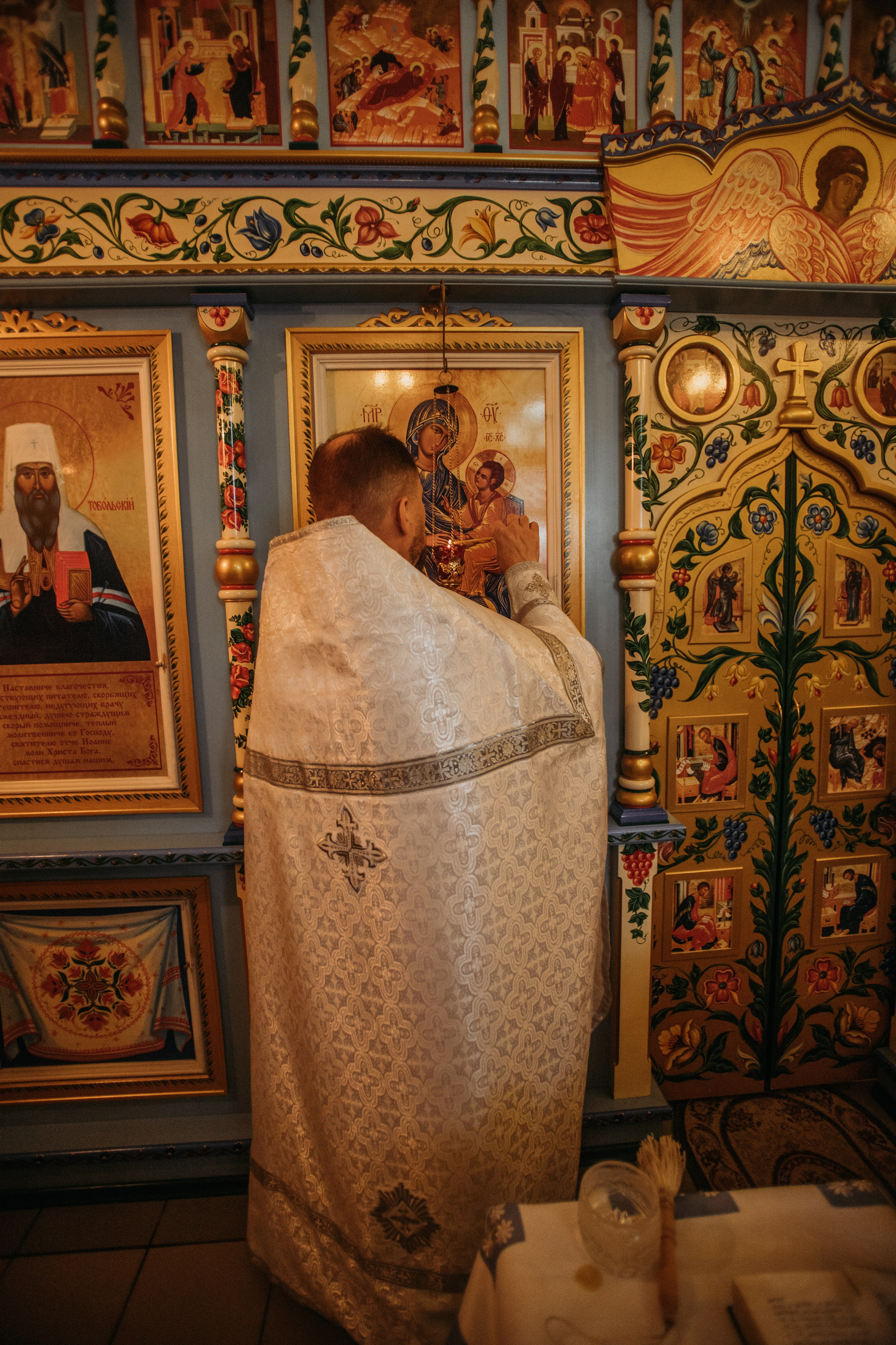 Крещение Аглаи. Венера Гайн. Репортажный фотограф  Тюмень. Обучение фотографии с 0