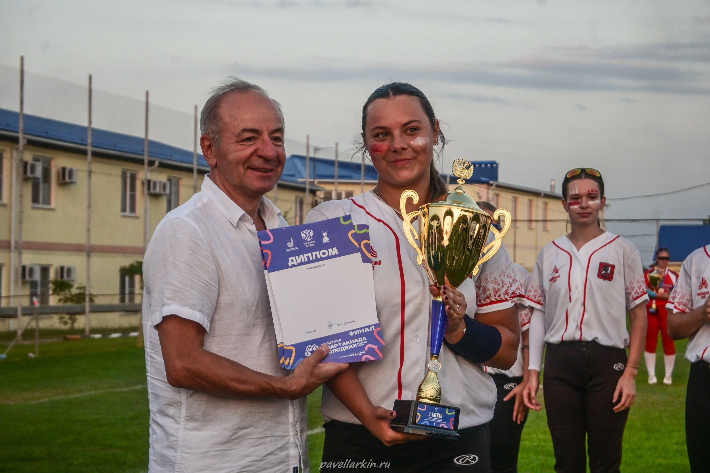 Софтбол: Финал юношеской спартакиады 2025 года. Спортивный фотограф, фотожурналист Павел Ларькин