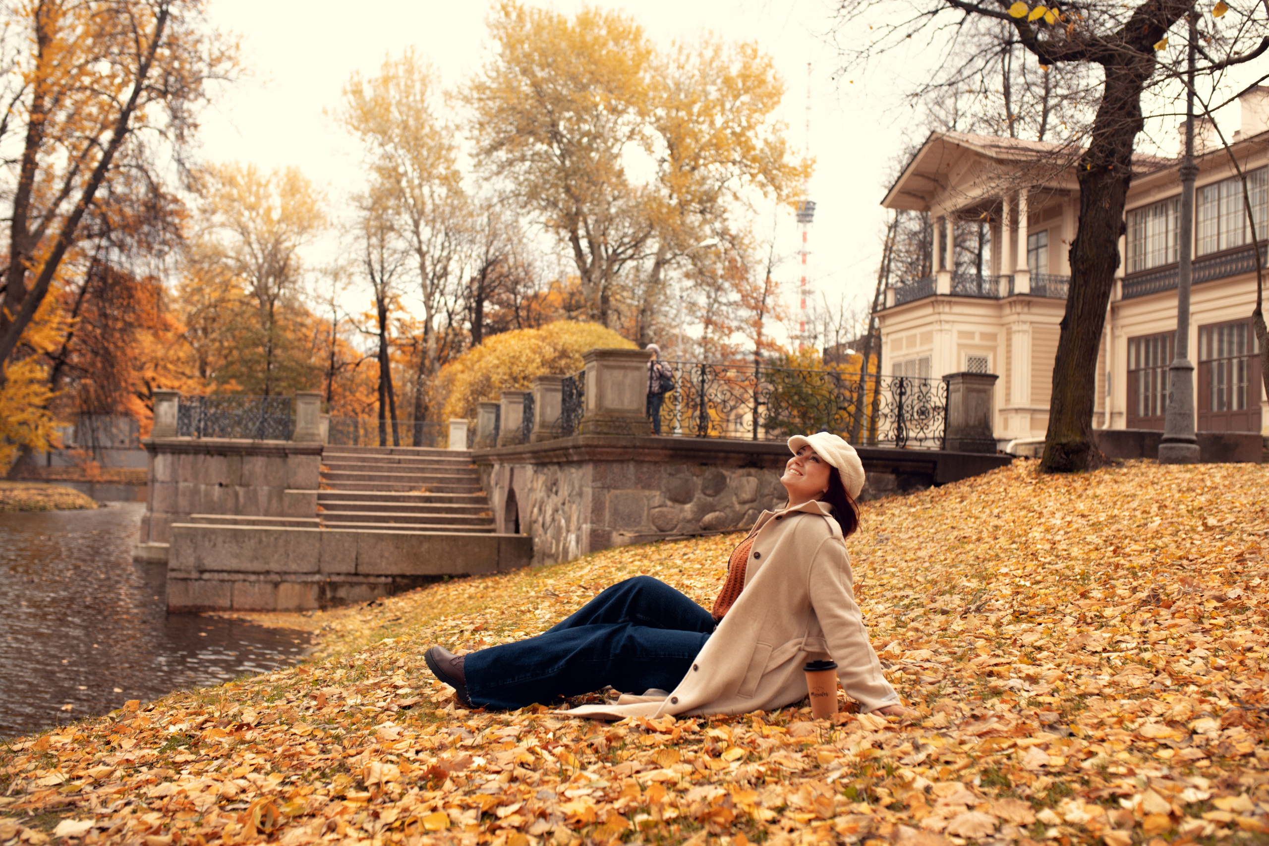 Осенняя съемка в парке. Фотограф Санкт-Петербург Елена Мухина