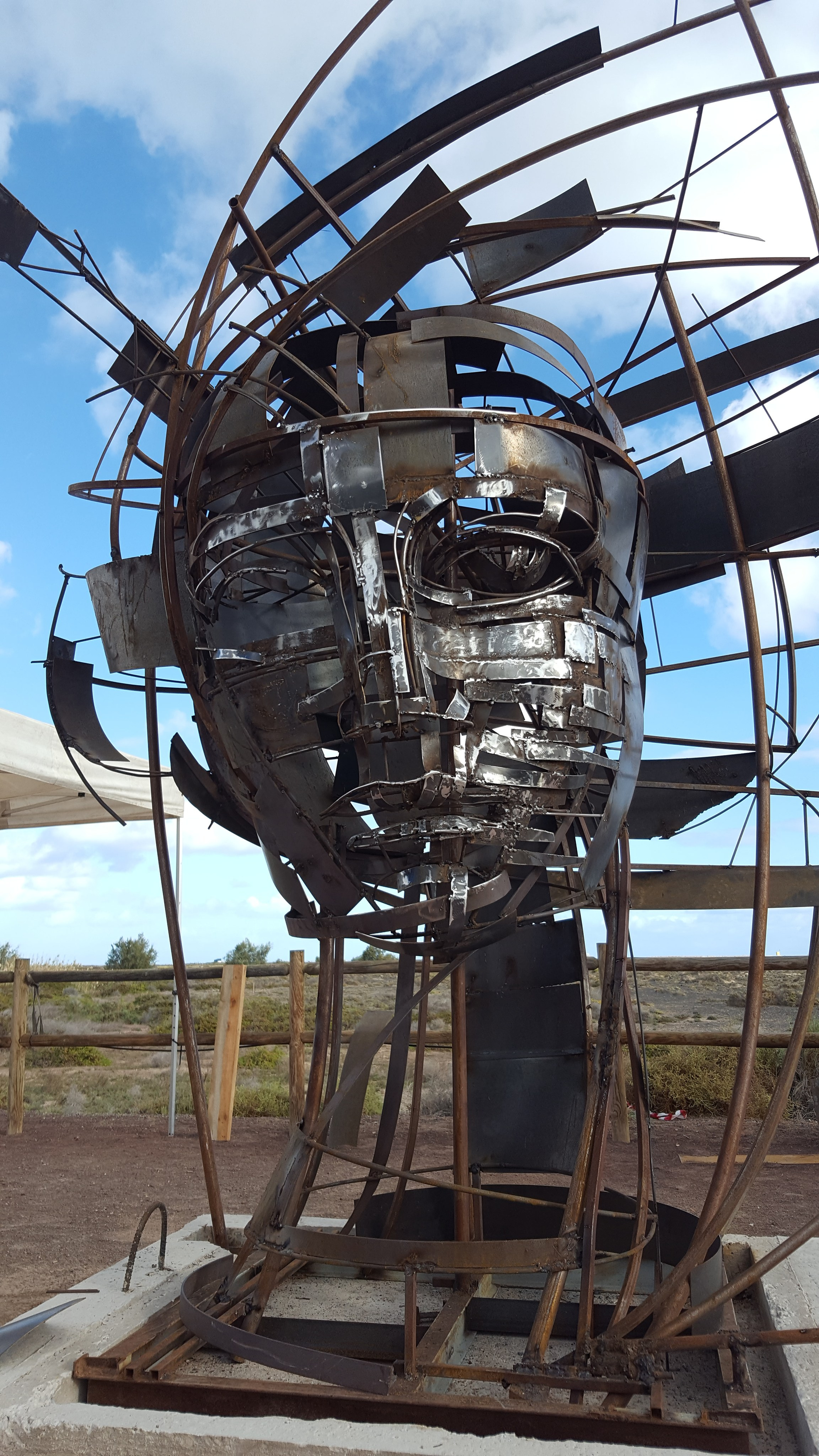 Фуэртевентура /Испания/Канарские острова/2016. Художник — скульптор Антонина Фатхуллина