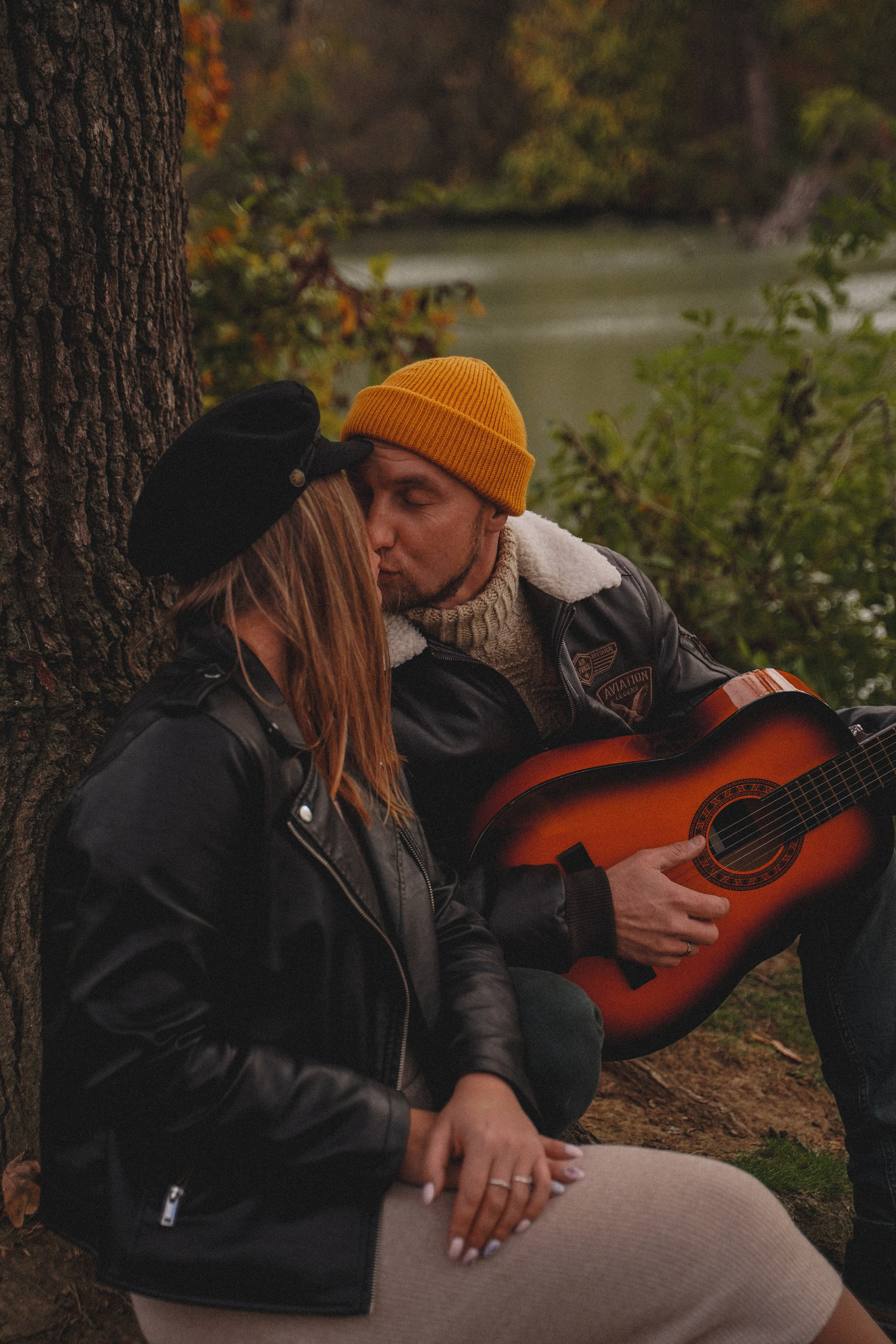Семейная осенняя фотосессия у реки. Семейный и женский фотограф в Краснодаре Анастасия Приймак