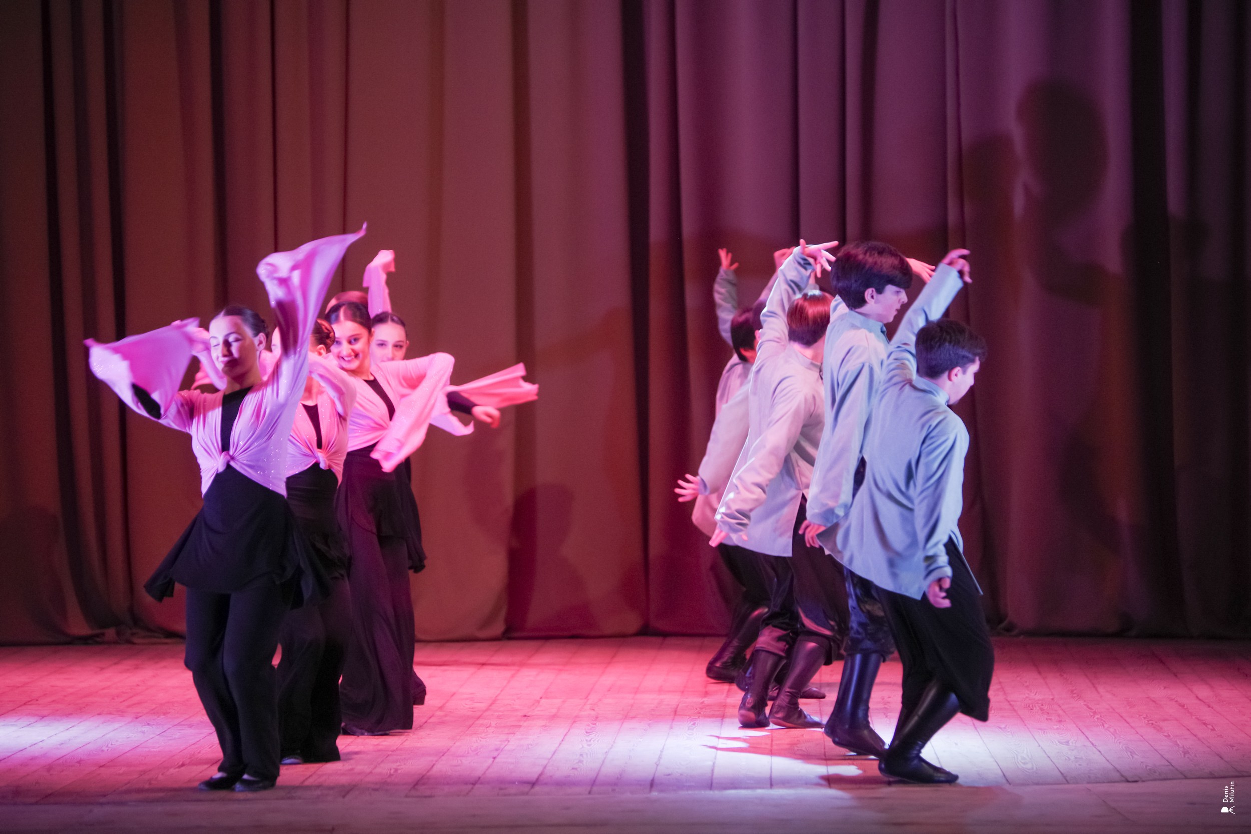 Концерт грузинского танца в Хоби. Портретный фотограф Денис Милютин