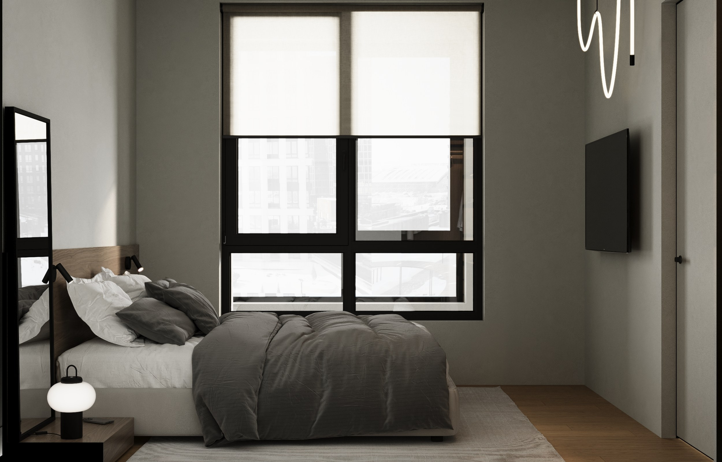 ЖК Savin Family 70 м². Дизайнер интерьера квартир и частных домов в Казани