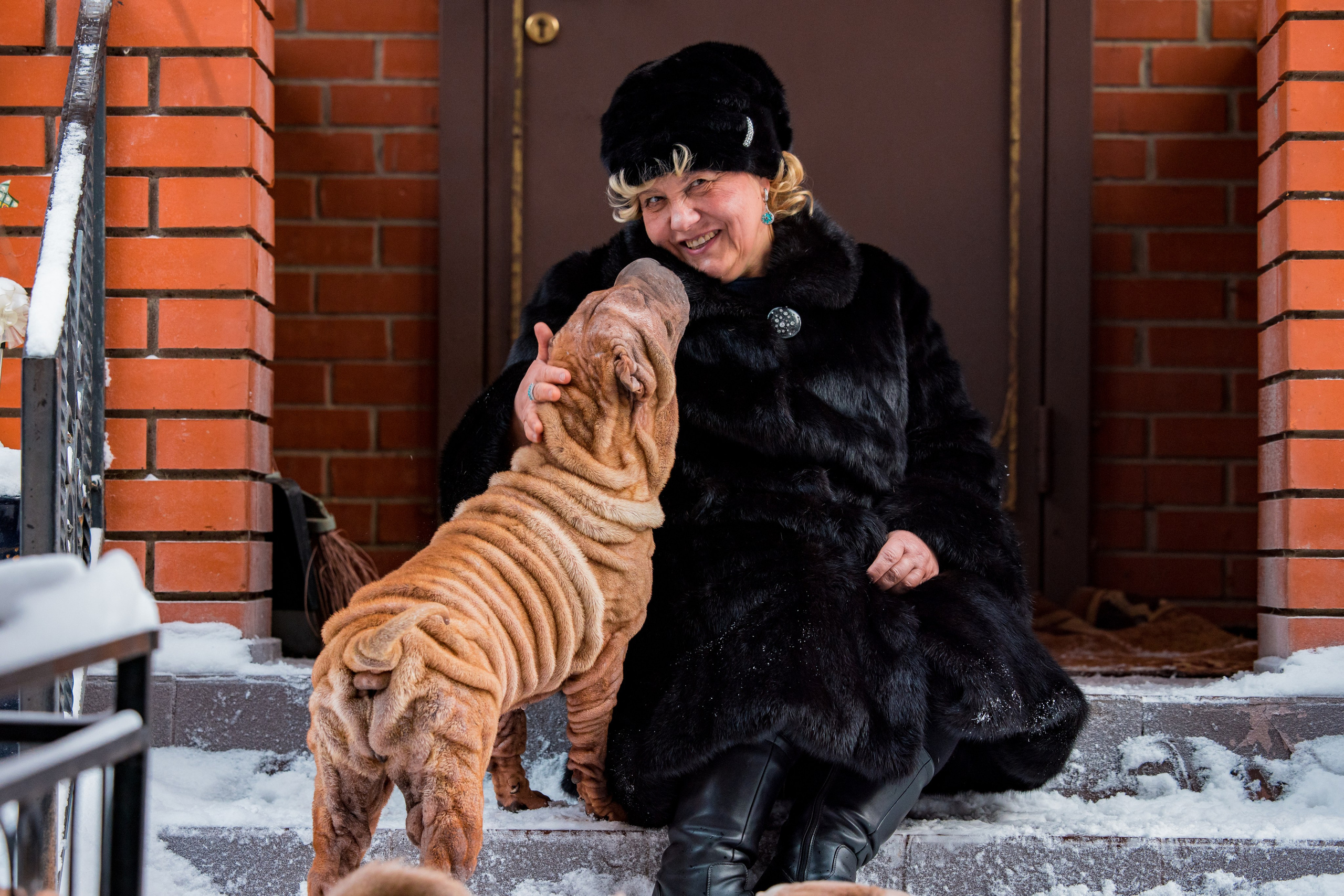 В гостях у шарпеев 16.01.2024. Фотограф-анималист Юлия Германика